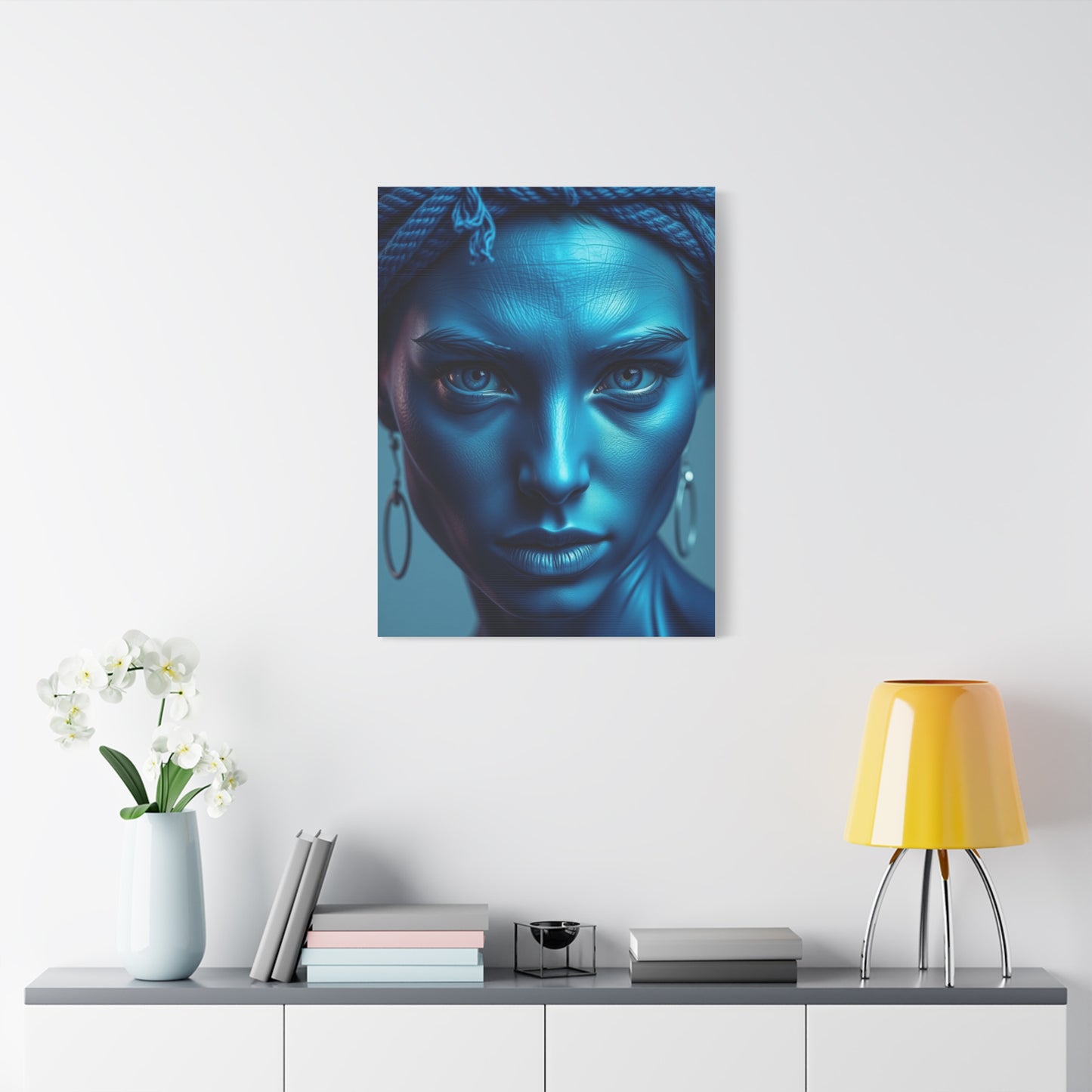 Turquoise Brilliance Tableau Wall Art & Canvas Print