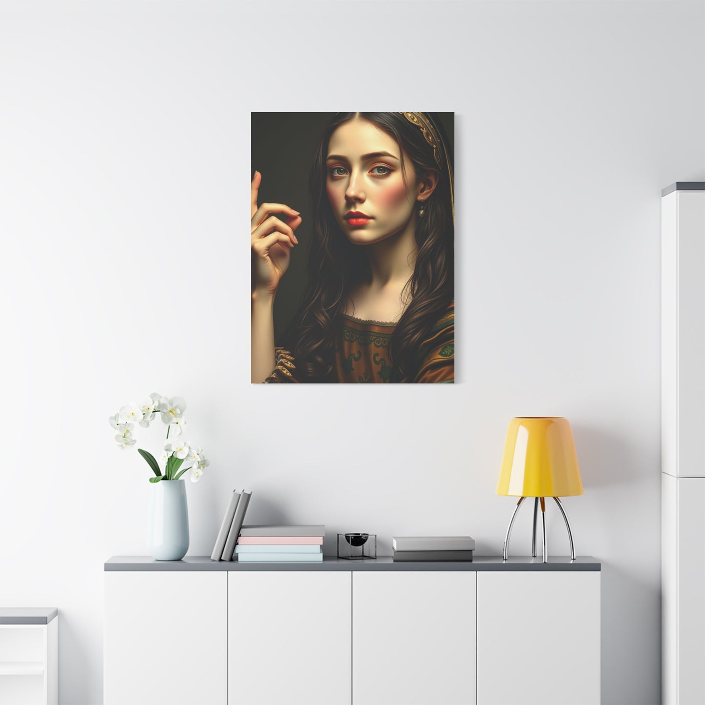 Divine Profile Artisan Wall Art & Canvas Print