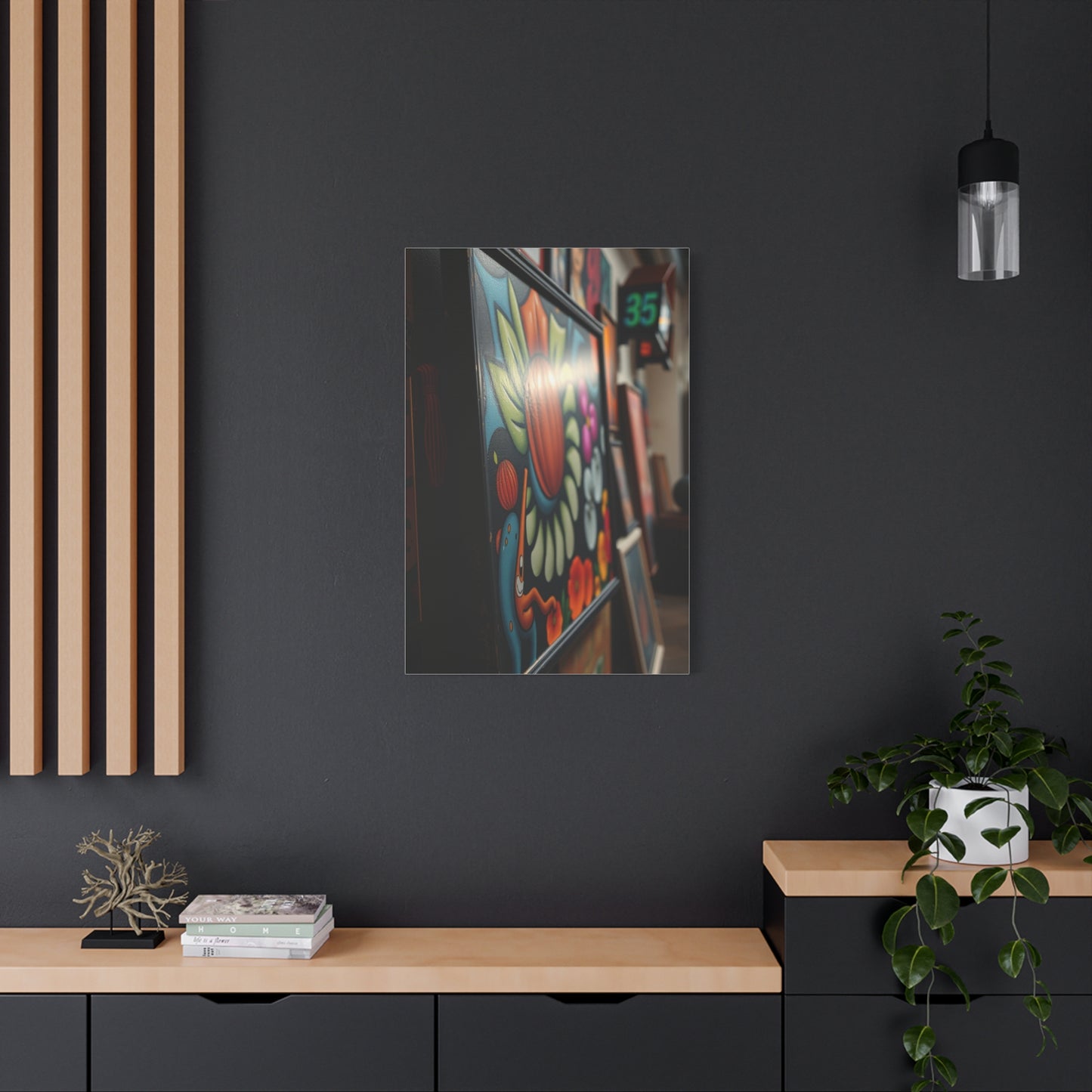 Chic Abstraction Showcase Wall Art & Canvas Print