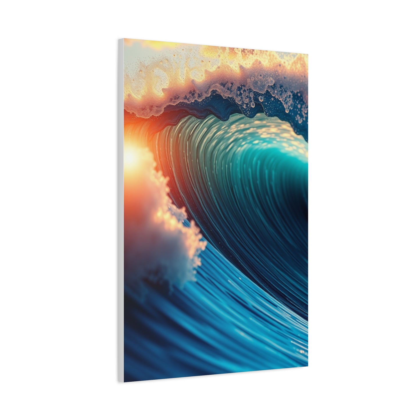 Cerulean Dreamscape Art Wall Art & Canvas Print