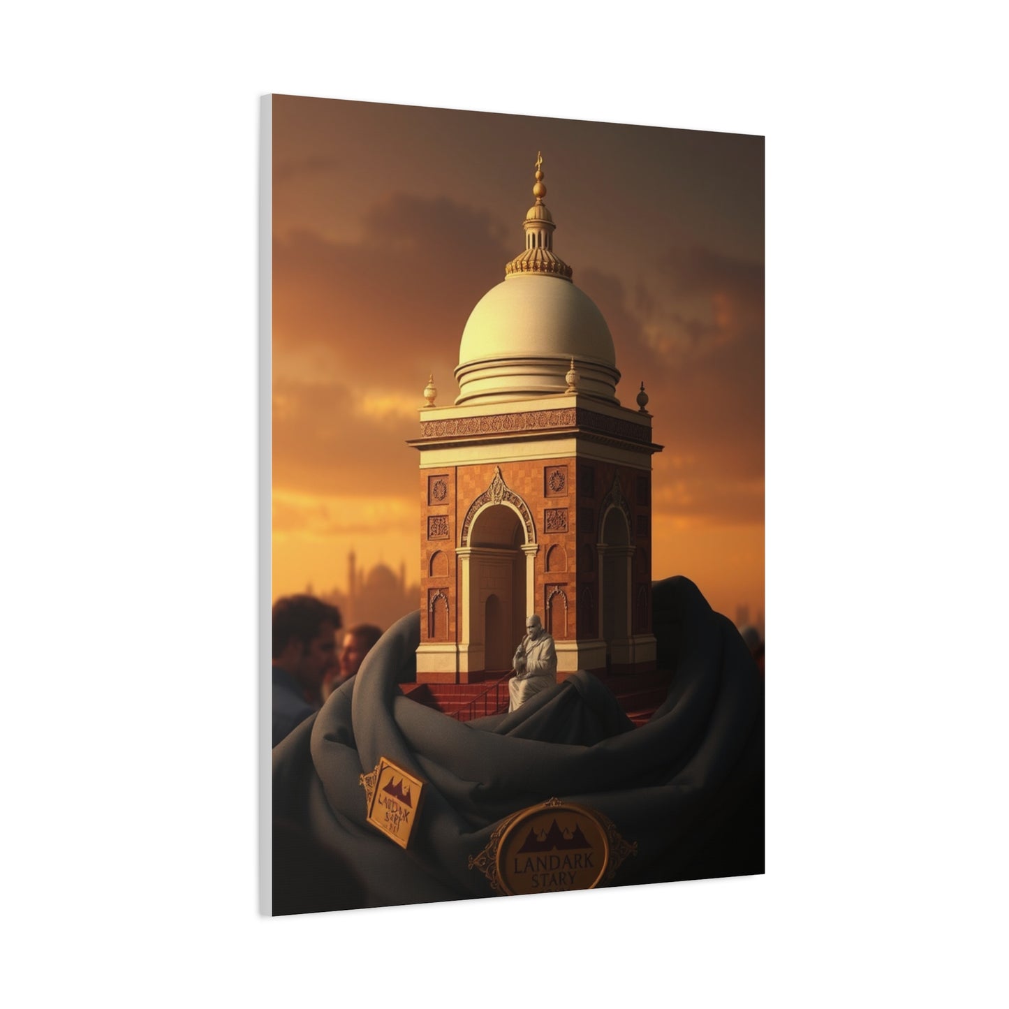 Vision Landmark Art Art Wall Art & Canvas Print
