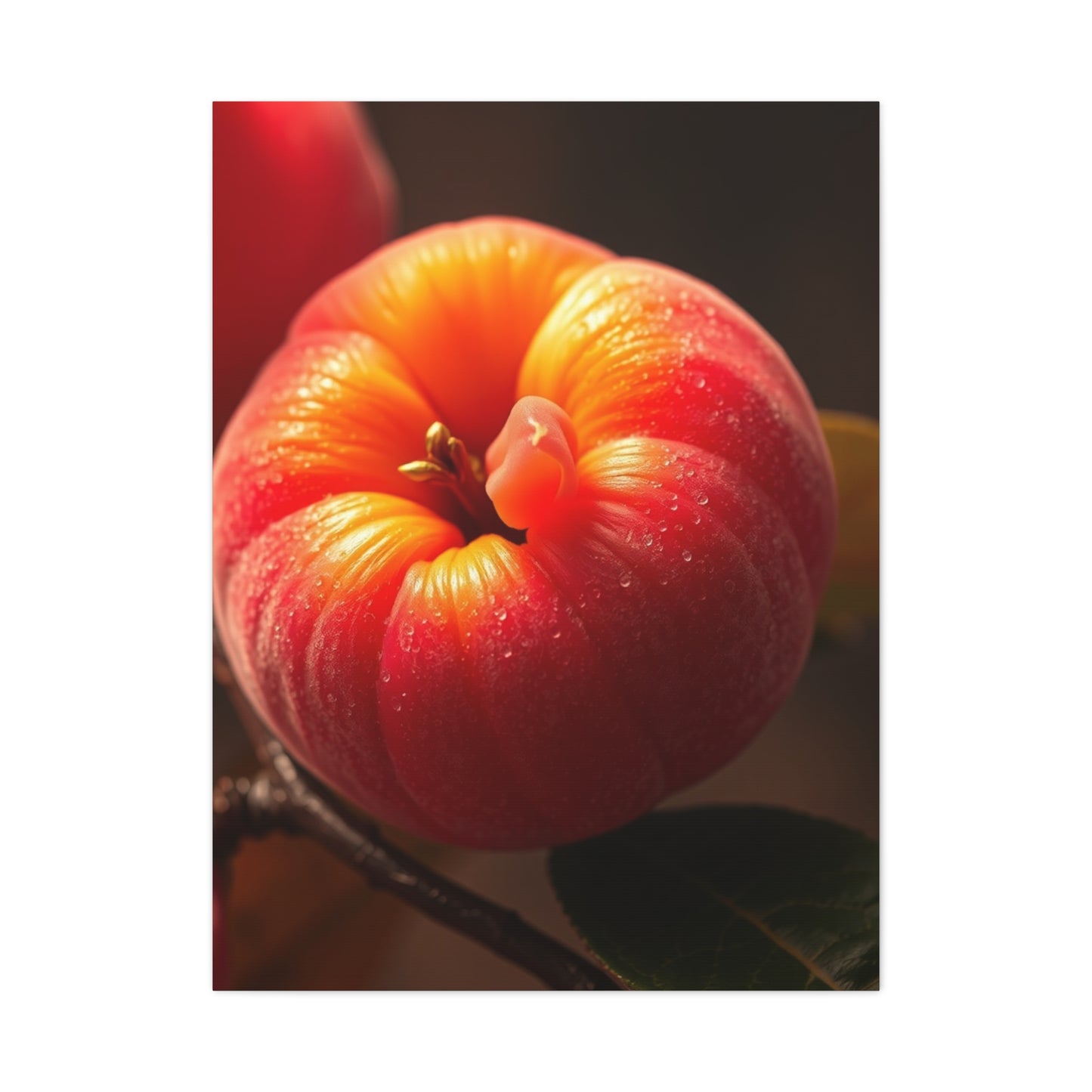 Peach Art Refined Canvas Wall Art & Canvas Print
