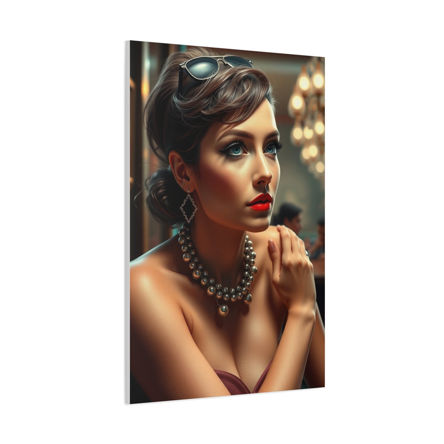 Breakfast At Tiffany’s Characters Art Luxury Canvas Wall Art & Canvas Print