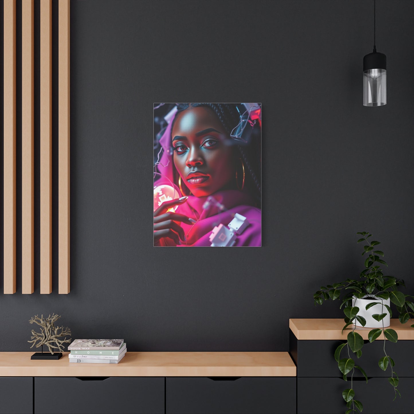 BlackGirlMagic Art Refined Canvas Wall Art & Canvas Print