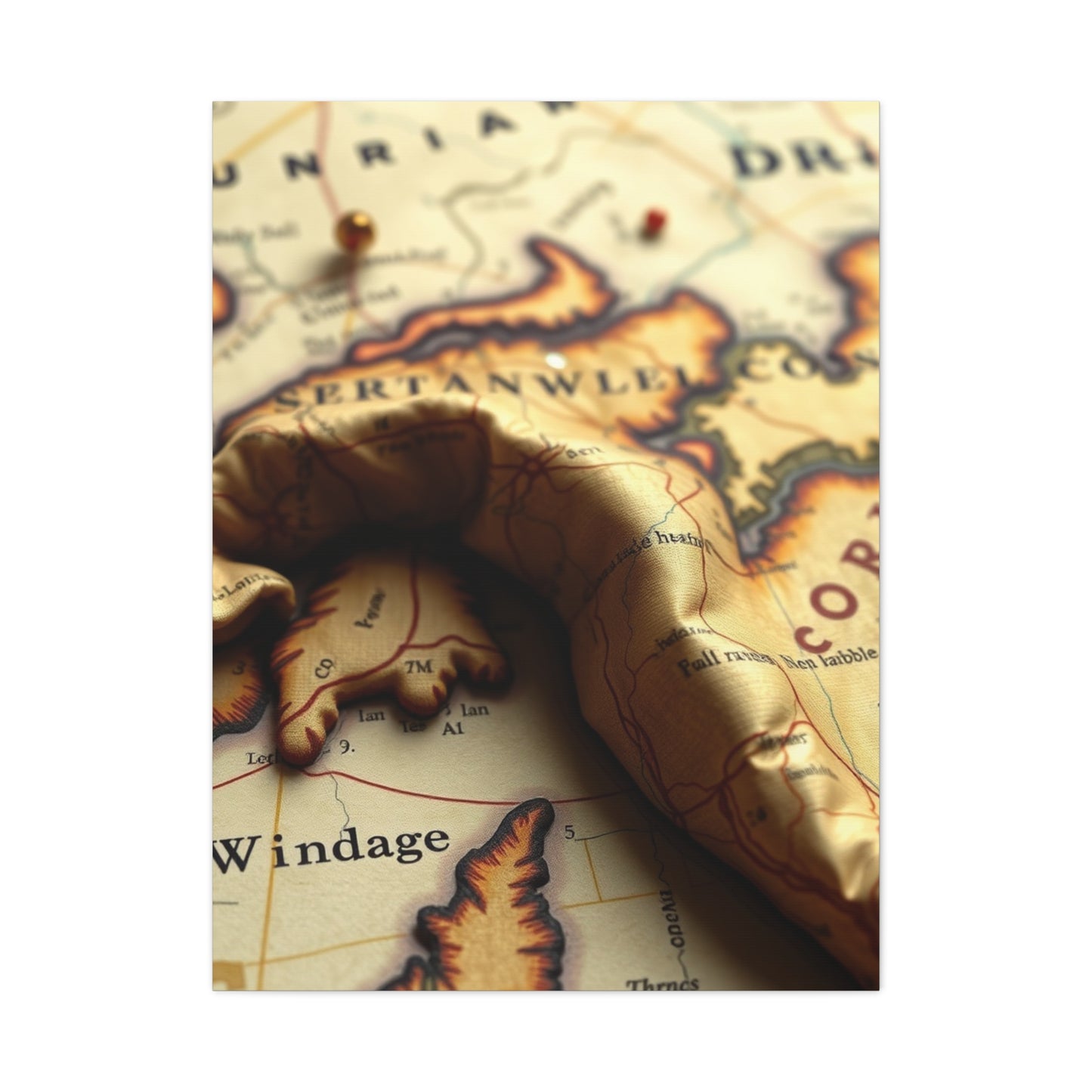 Collection Antique Maps Art Art Wall Art & Canvas Print