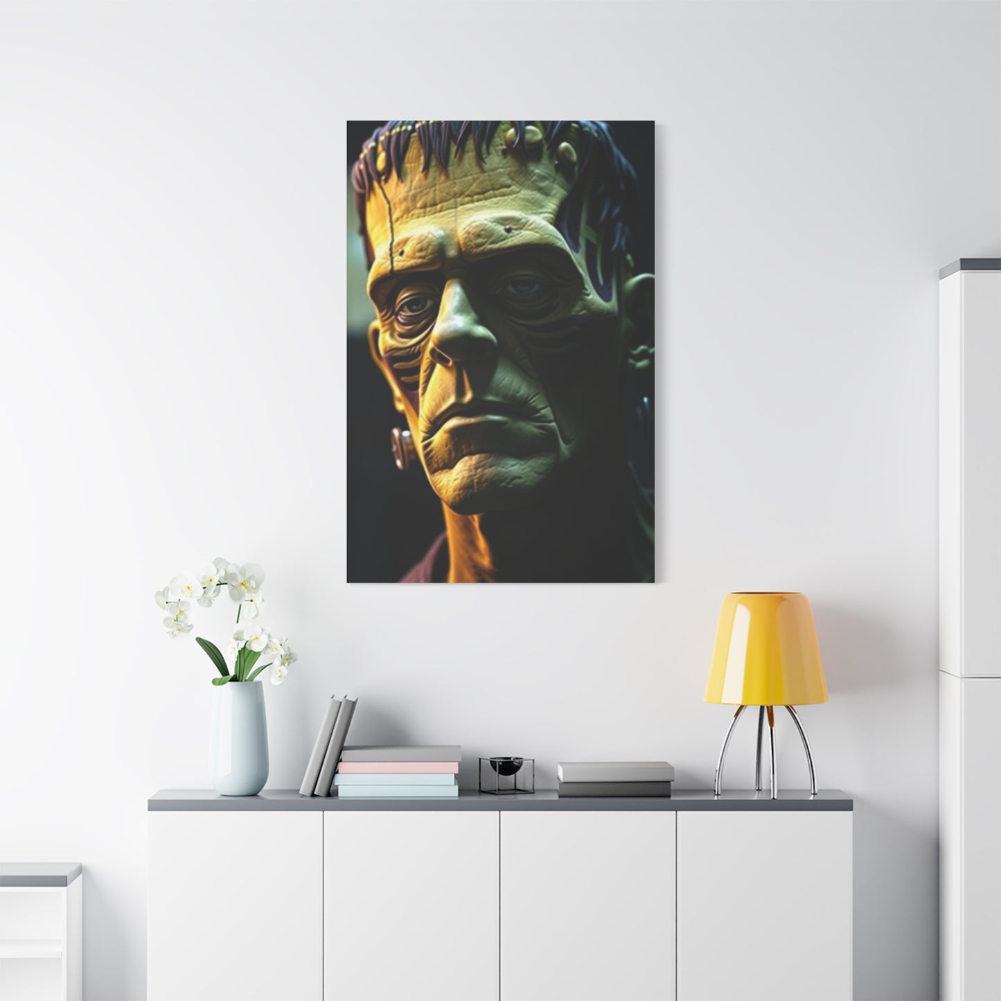 Frankenstein Art Luxury Canvas Wall Art & Canvas Print