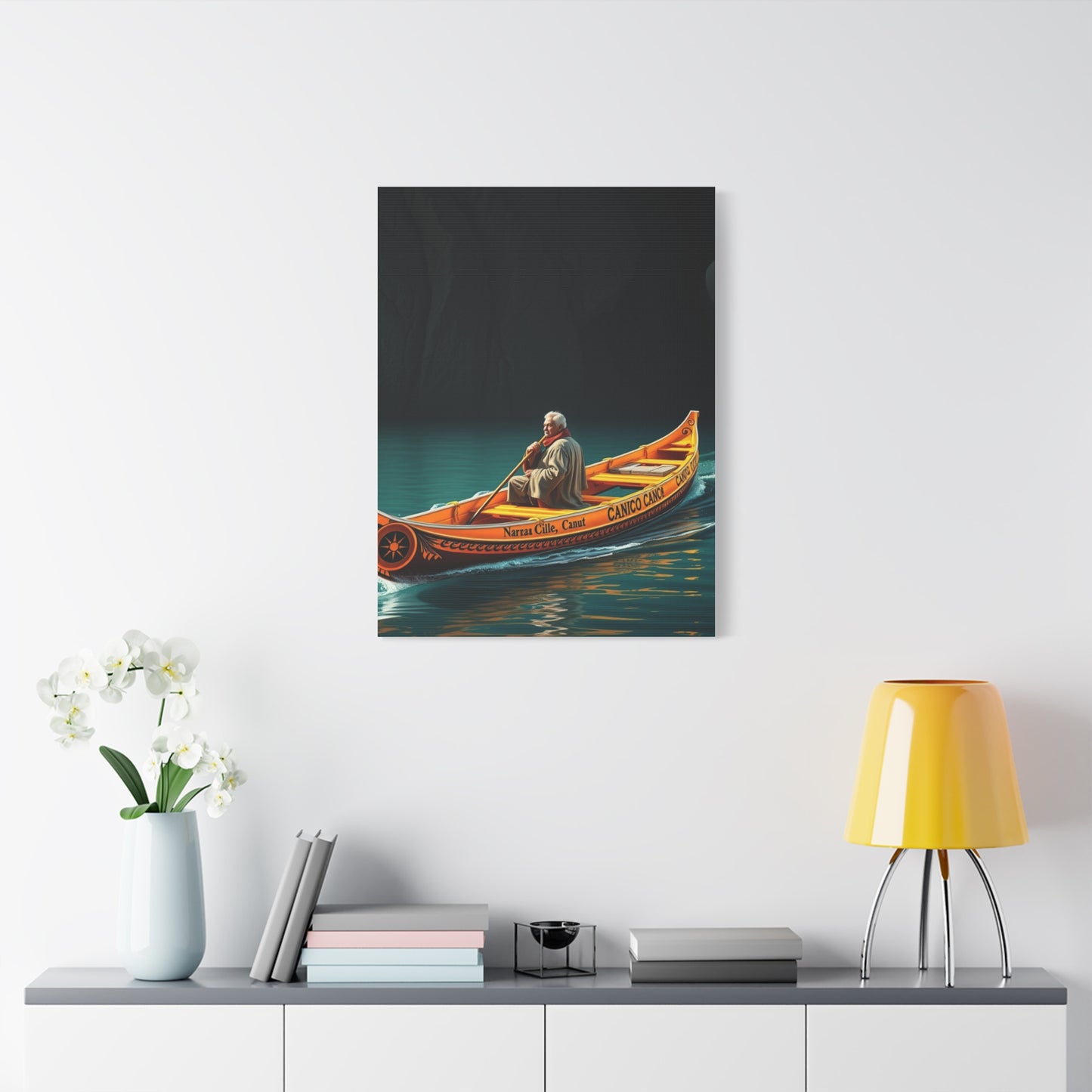 Canoe Art Refined Canvas Wall Art & Canvas Print