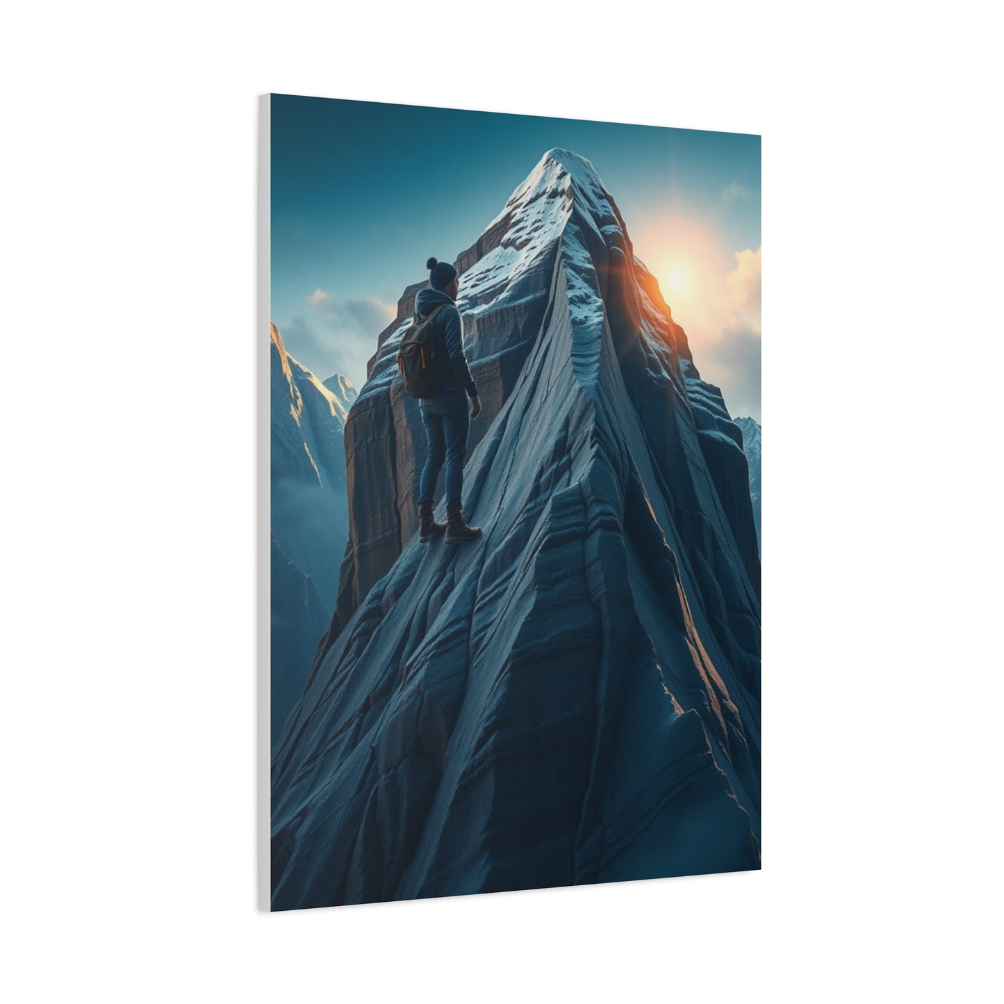 Majestic Peak Panorama Wall Art & Canvas Print