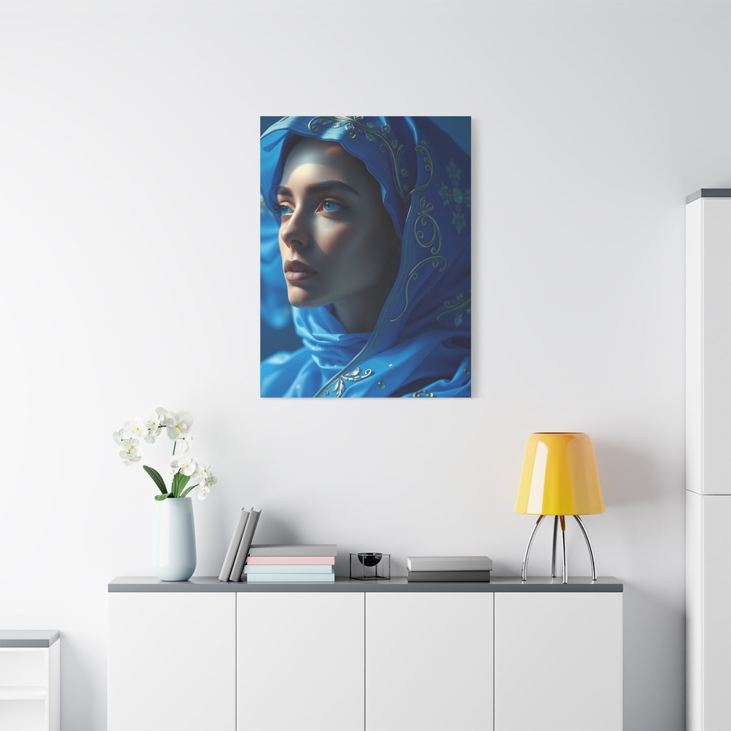 Elite Blue & Gold Art Vision Wall Art & Canvas Print
