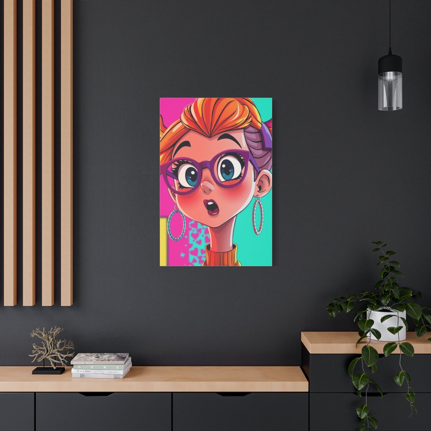 Glamorous Animation Essence Wall Art & Canvas Print