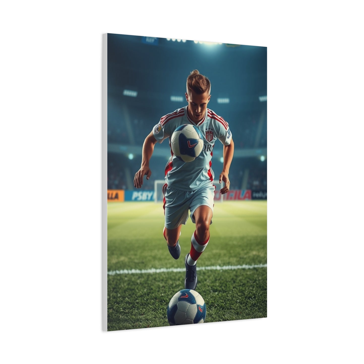 Masterpiece Soccer Art Vision Wall Art & Canvas Print