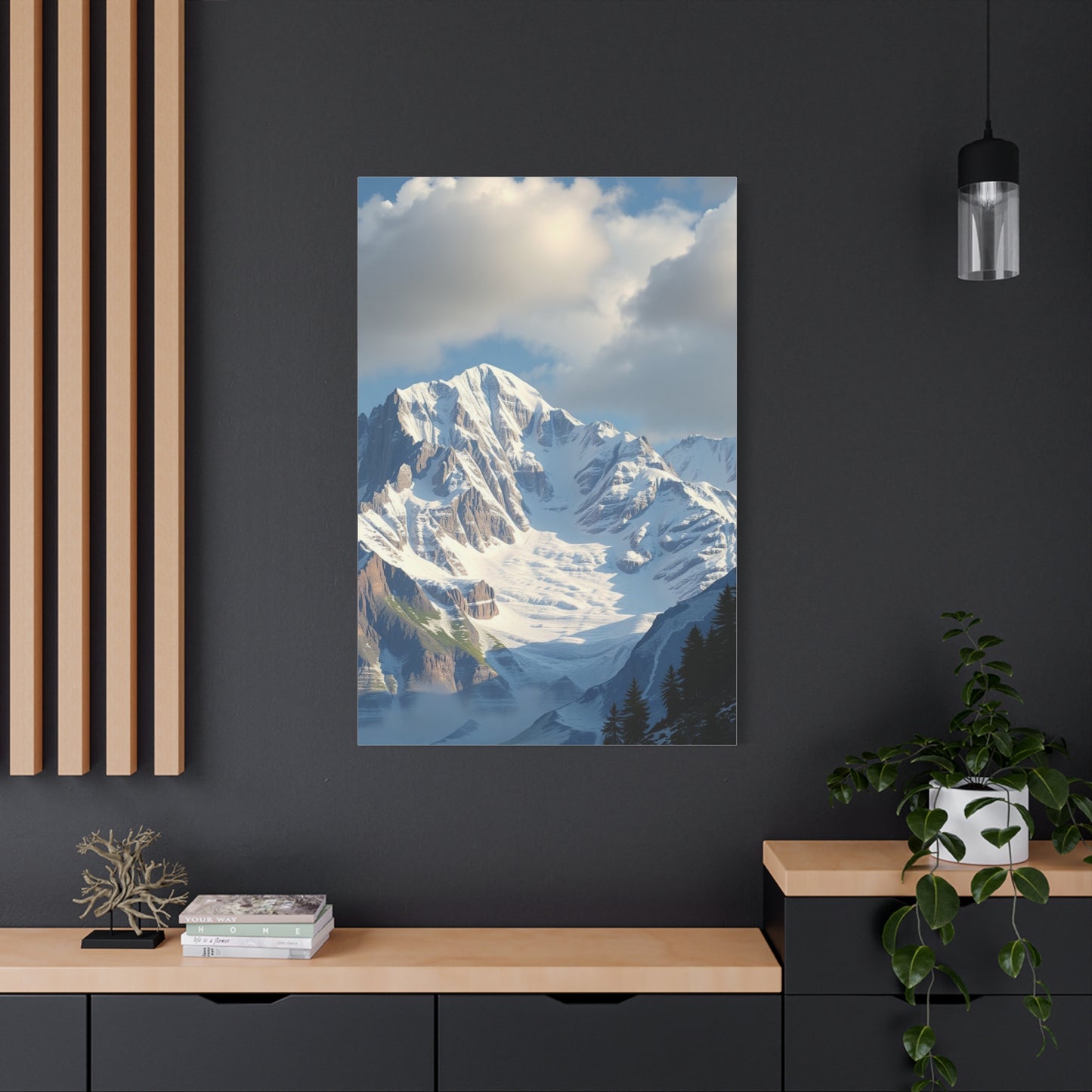 Elysian Peaks Canvas Wall Art & Canvas Print