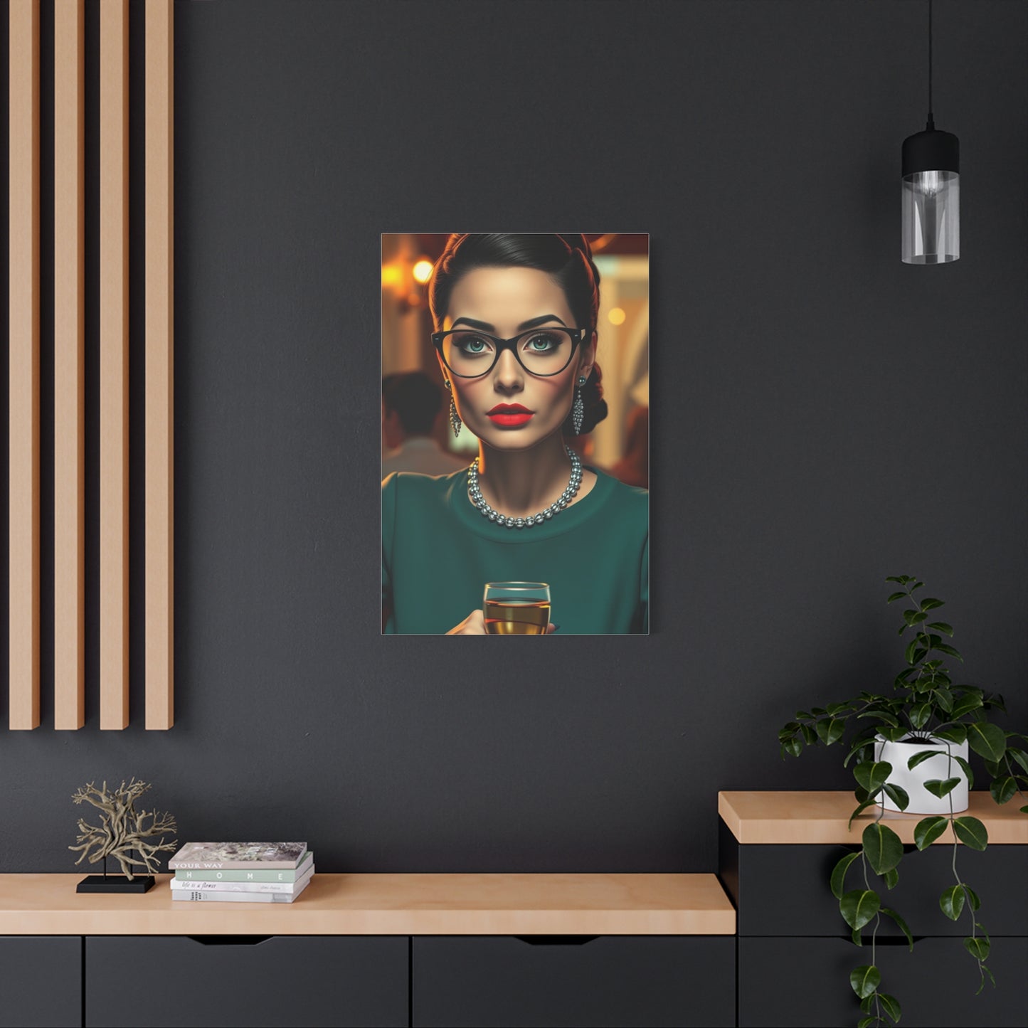 Breakfast At Tiffany’s Characters Art Refined Canvas Wall Art & Canvas Print