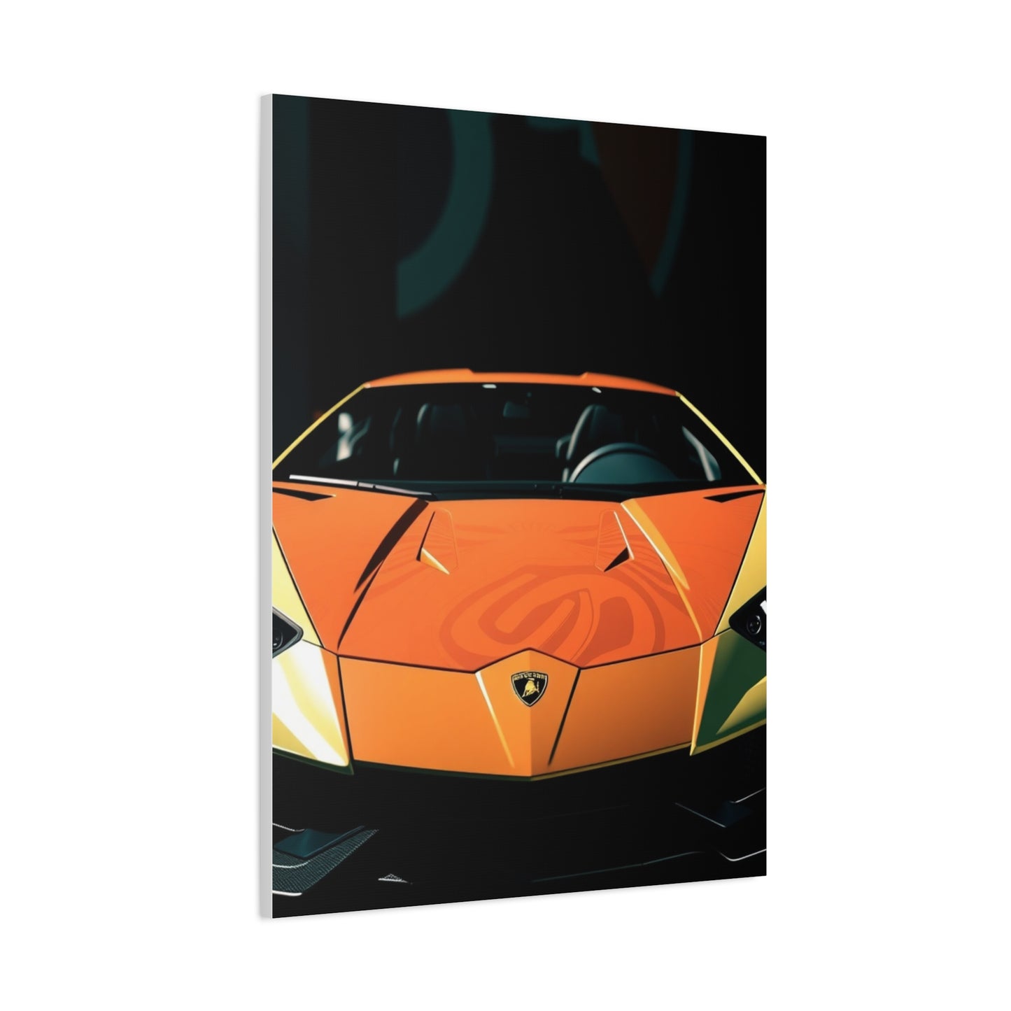 Lamborghini Art Refined Canvas Wall Art & Canvas Print