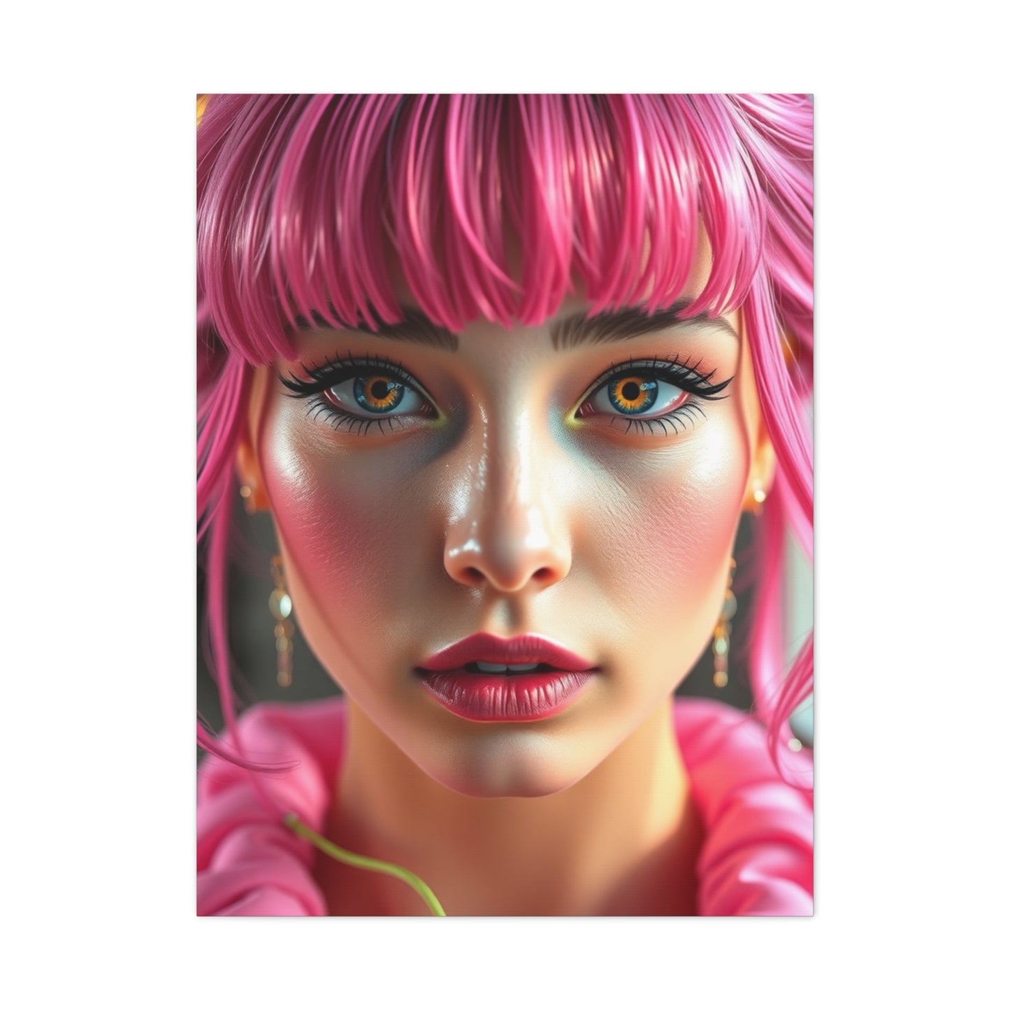 Petal Radiance Canvas Wall Art & Canvas Print