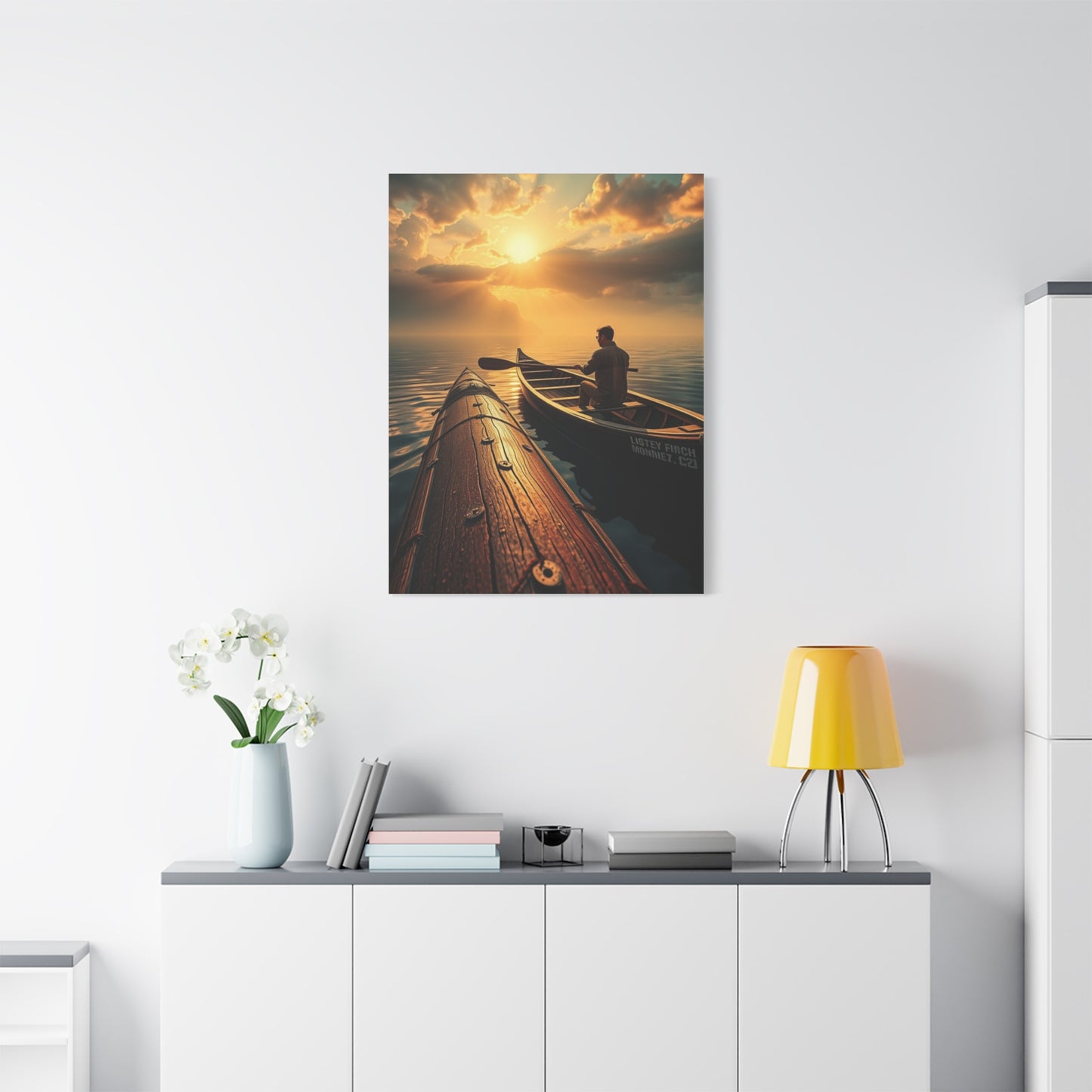 Canoe Art Supreme Gallery Wall Art & Canvas Print