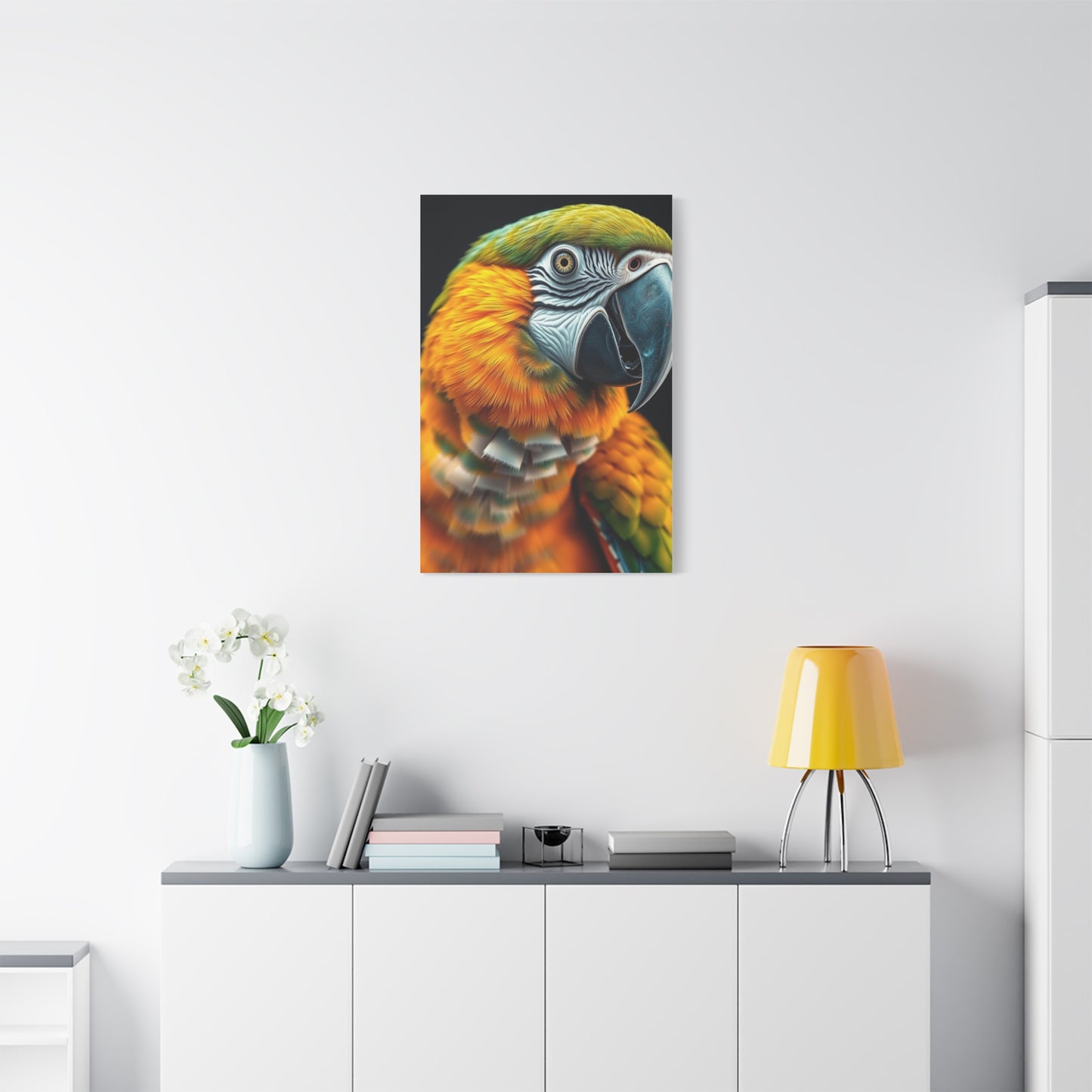 Vision Parrot Art Art Wall Art & Canvas Print