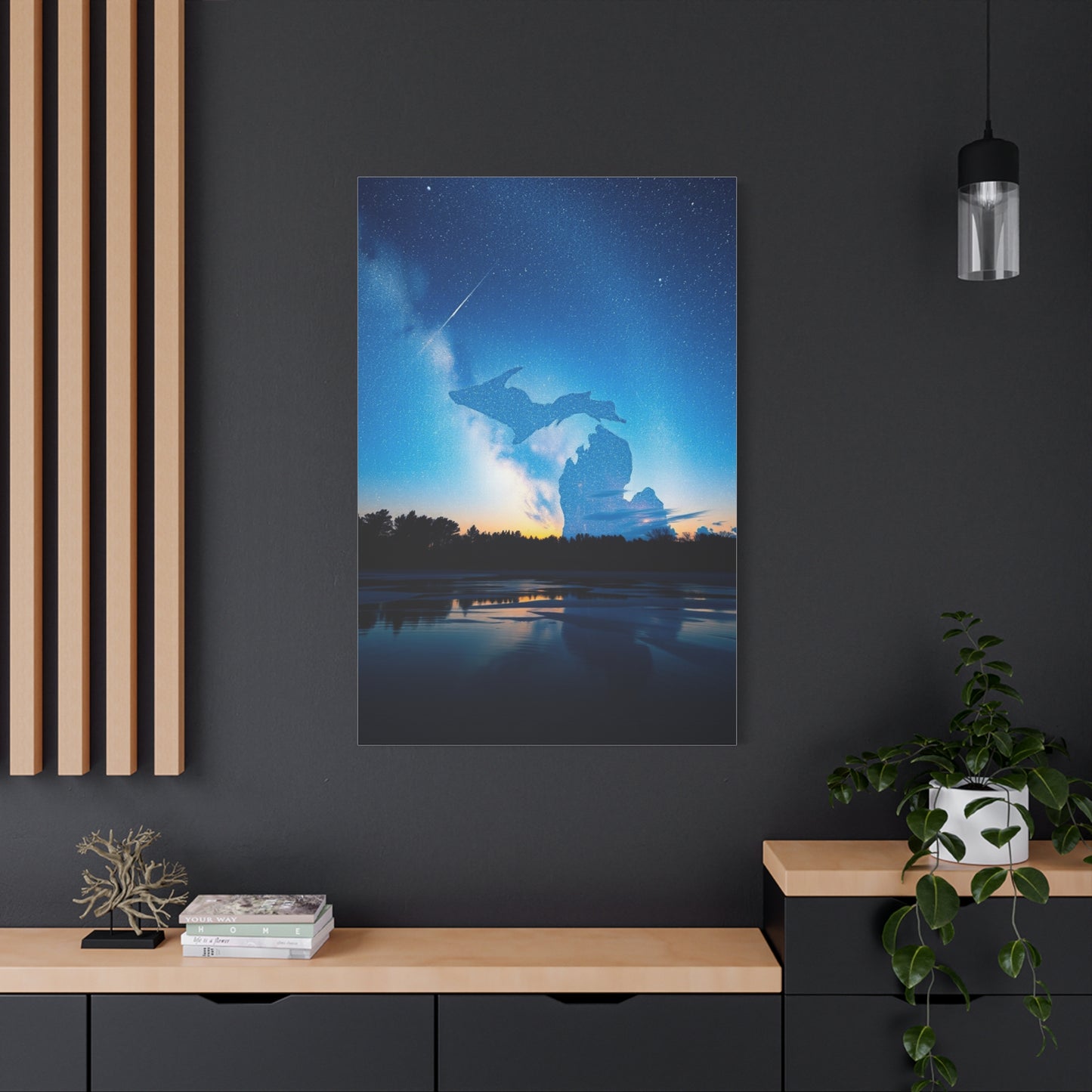 Vision Michigan Sky Media Art Art Wall Art & Canvas Print