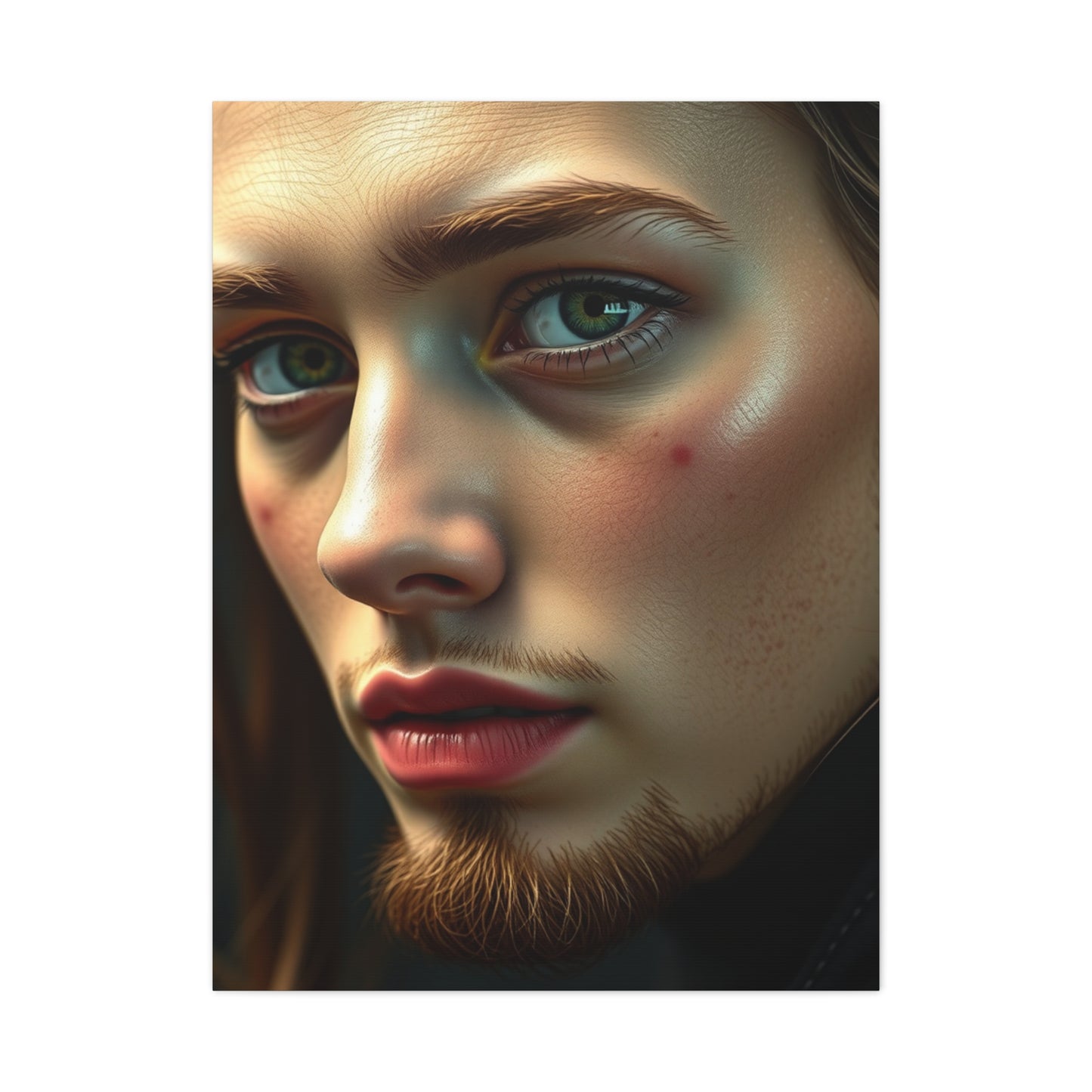 Luminous Brushstroke Masterpiece