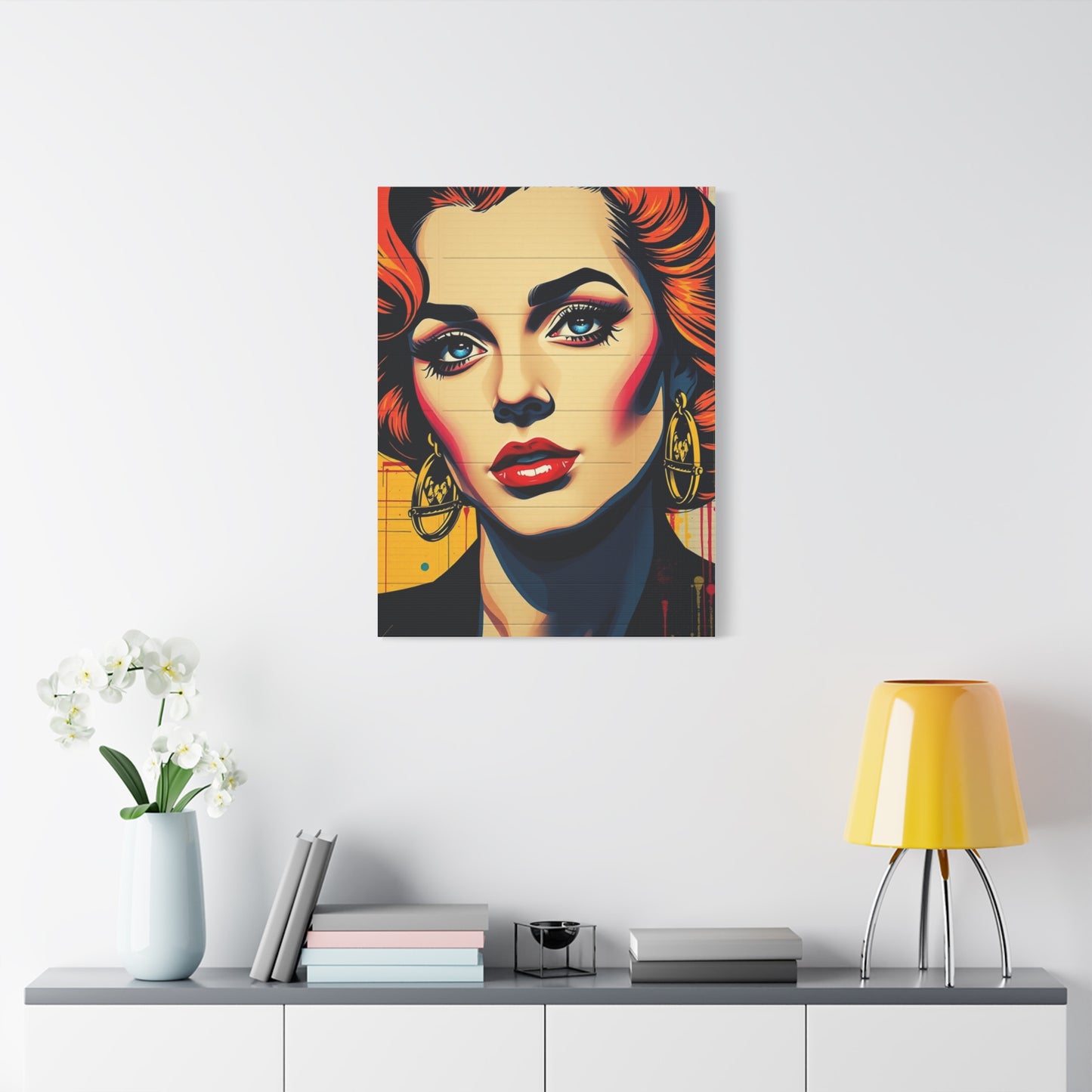 Bold Pop Composition Wall Art & Canvas Print