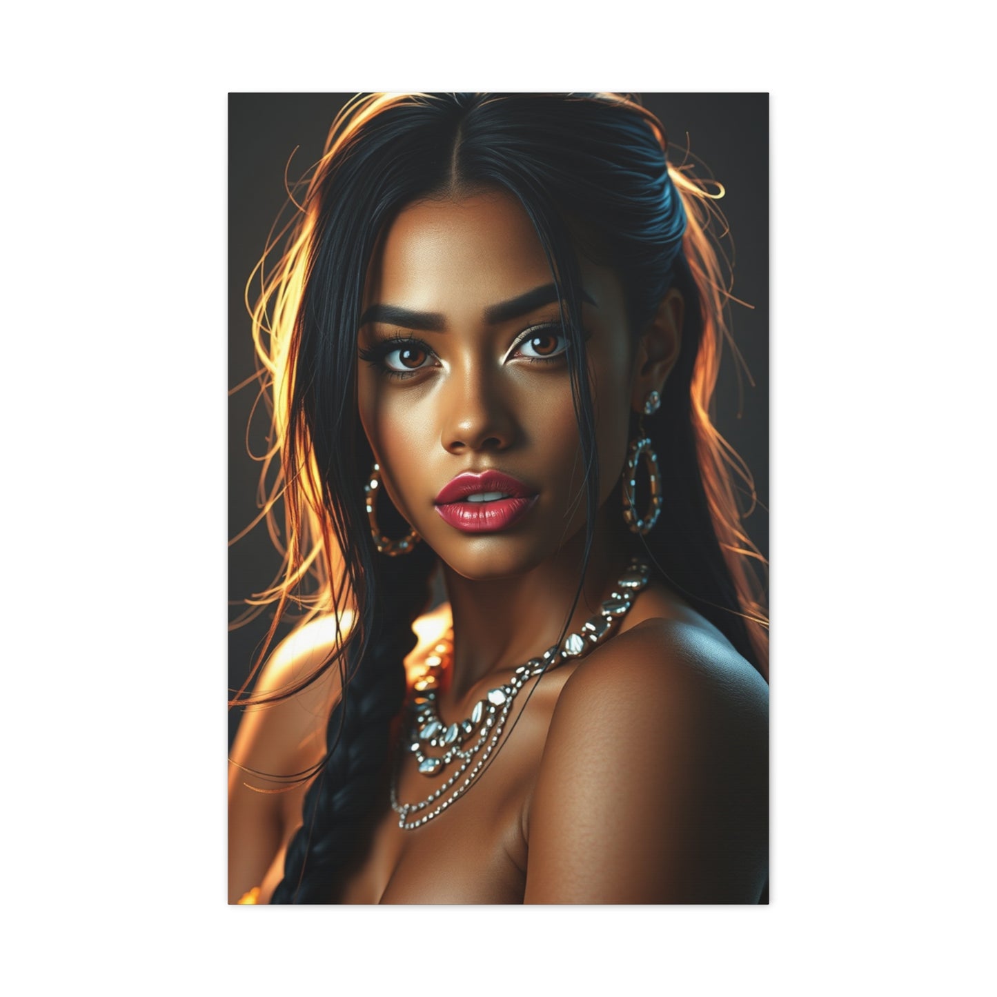 Aaliyah Art Artisan Canvas Wall Art & Canvas Print