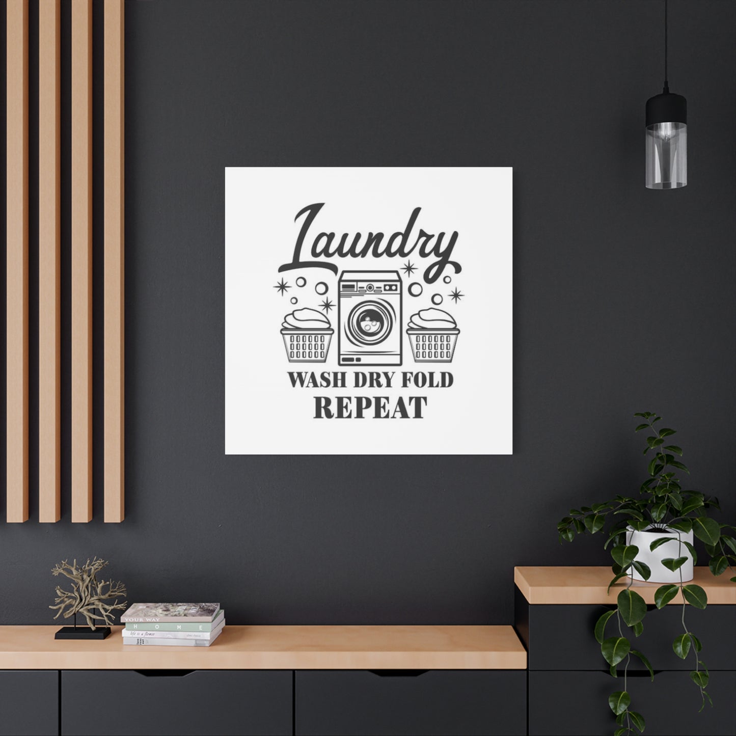 Laundry Repeat Poster Wall Art & Canvas Prints