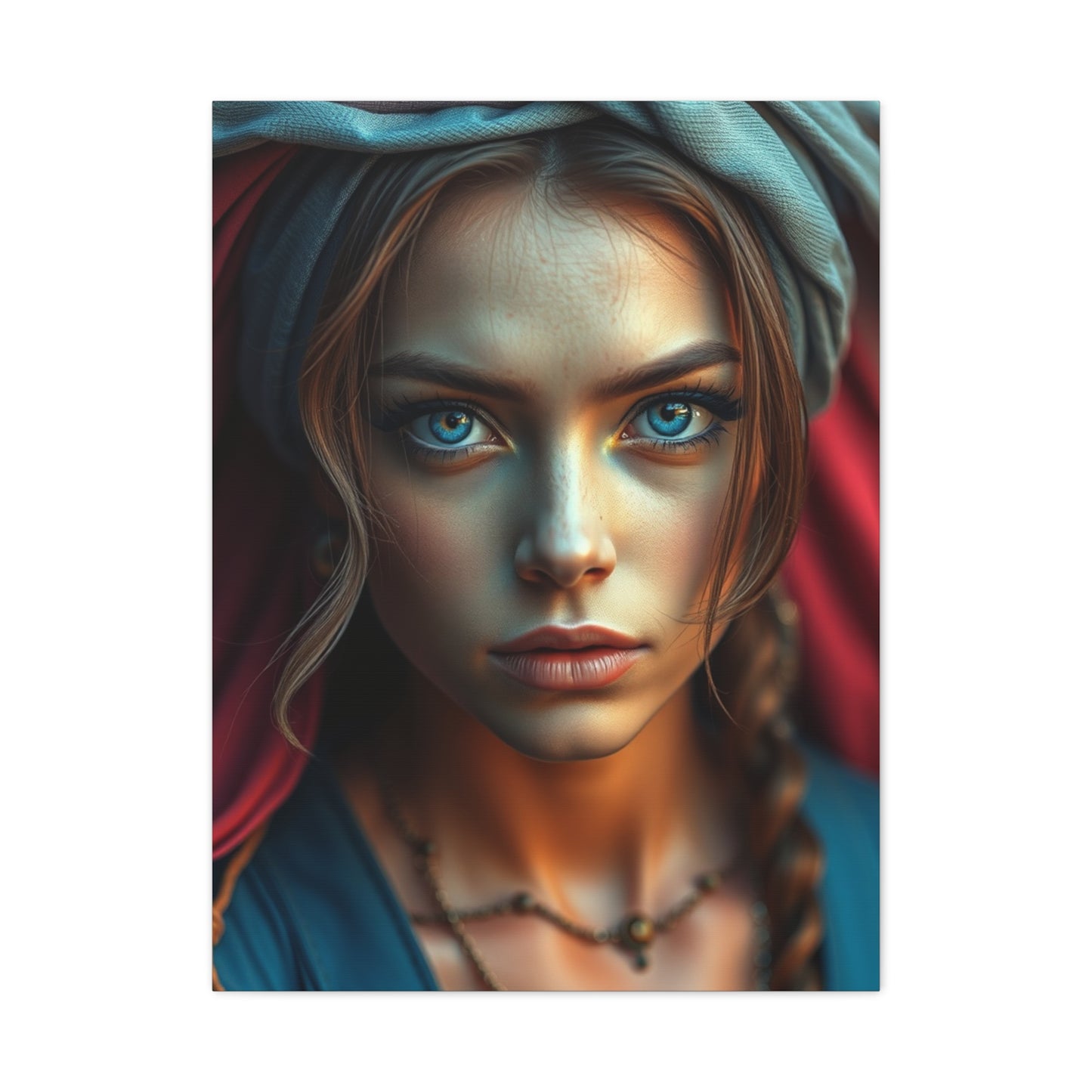 Deep Blue Rhapsody Wall Art & Canvas Print