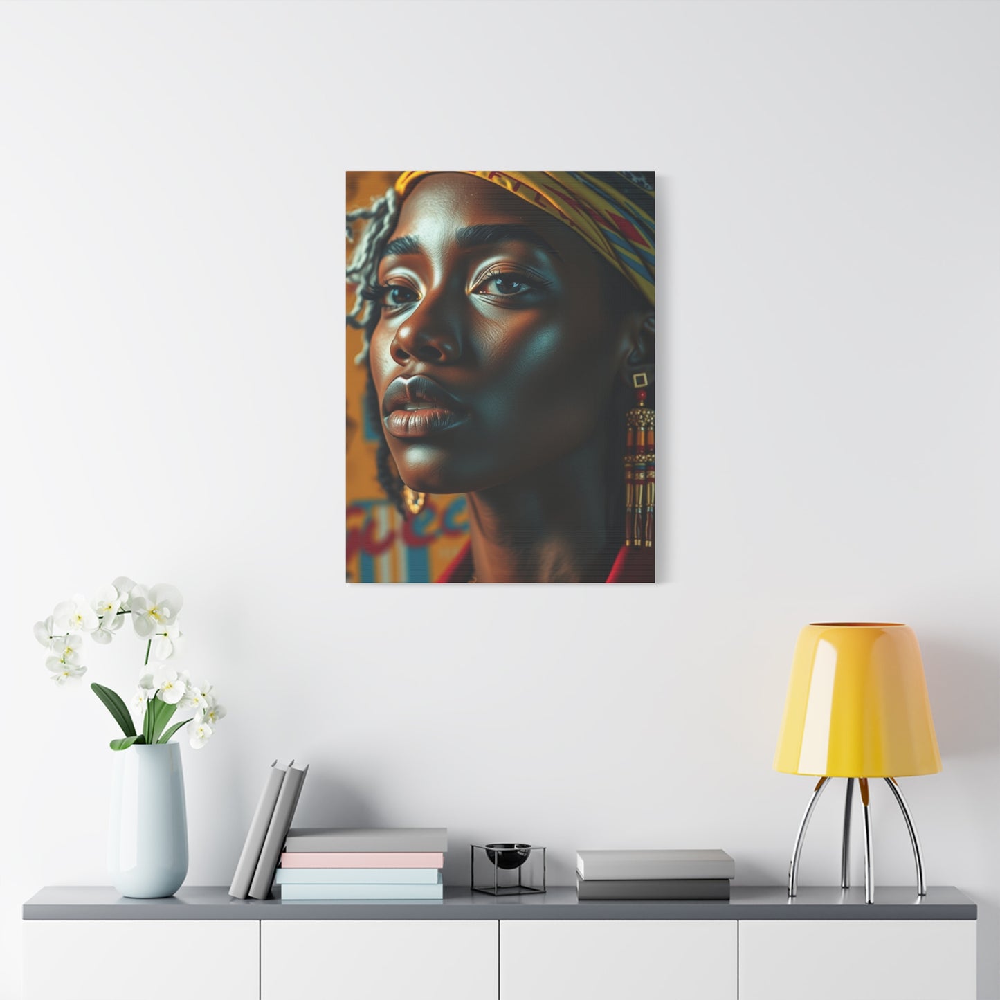 Empress of Basquiats Abstract Realm Wall Art & Canvas Print