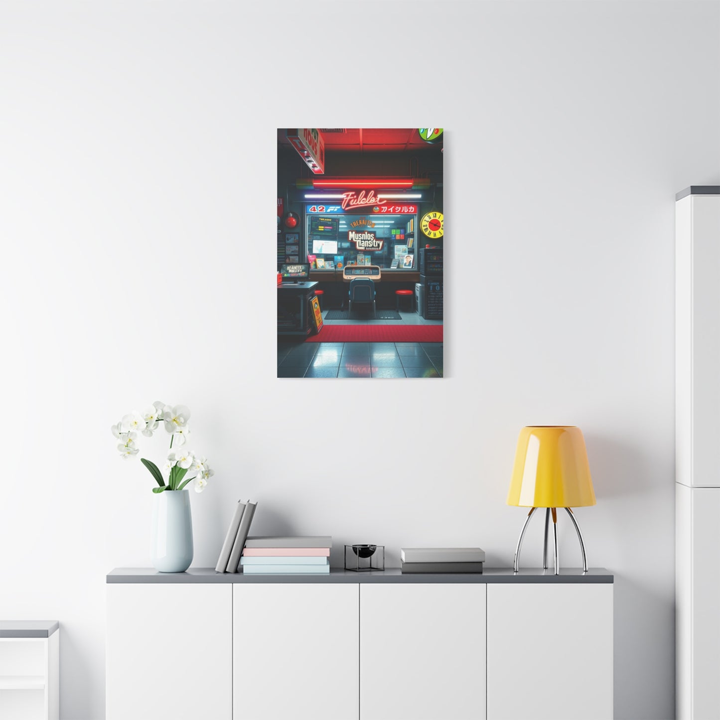 Masterpiece 80’s Nostalgia Art Vision Wall Art & Canvas Print