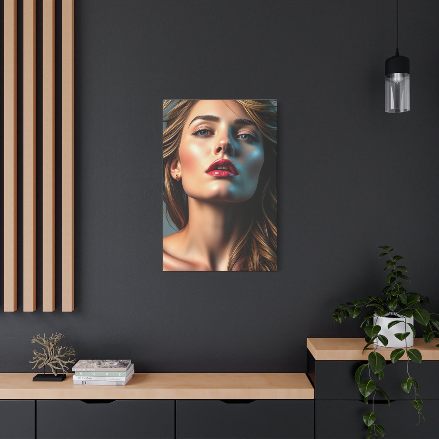 Moss Visage Splendor Wall Art & Canvas Print