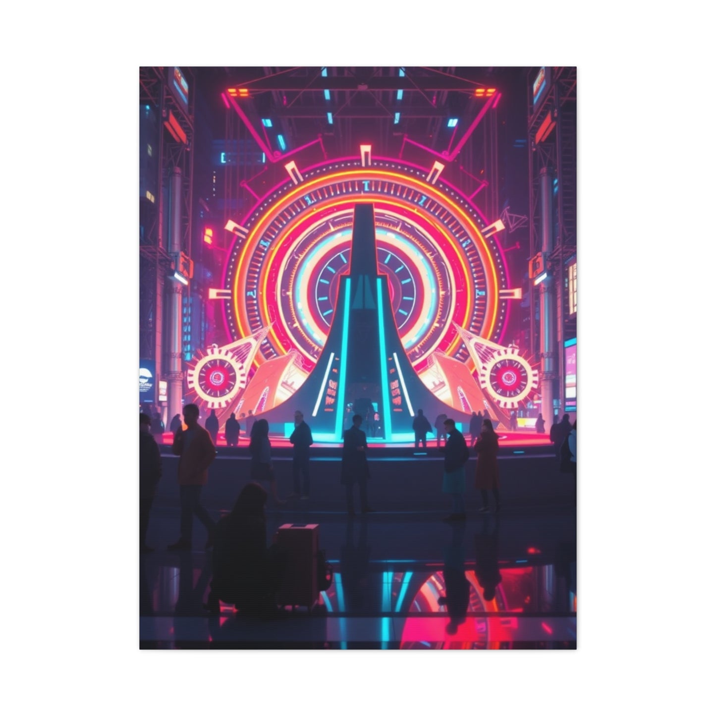 Futuristic Art Supreme Gallery Wall Art & Canvas Print