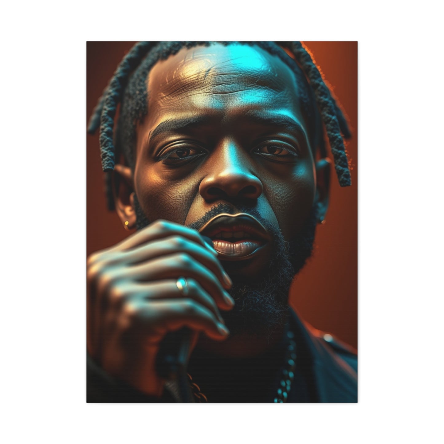 Masterpiece R&B, Soul Music Art Vision Wall Art & Canvas Print