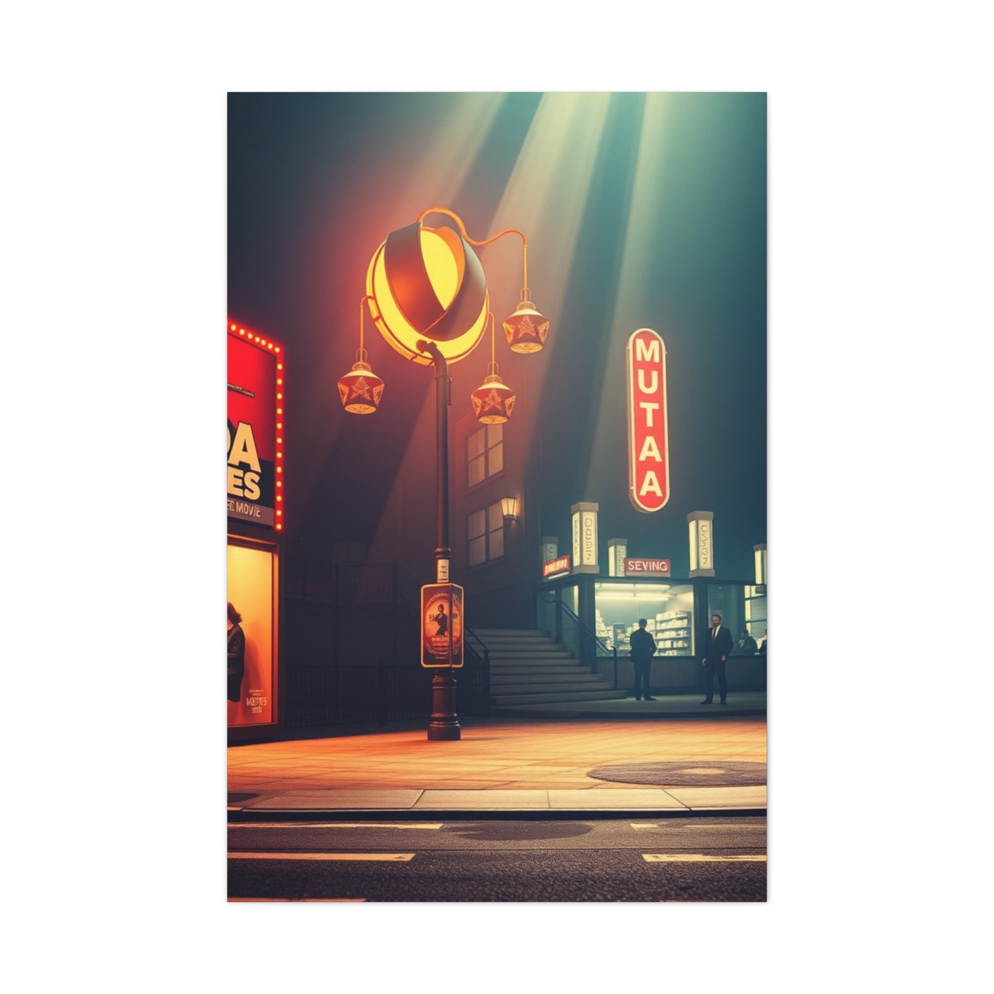 Supreme Vintage Movie Posters Art Collection Wall Art & Canvas Print