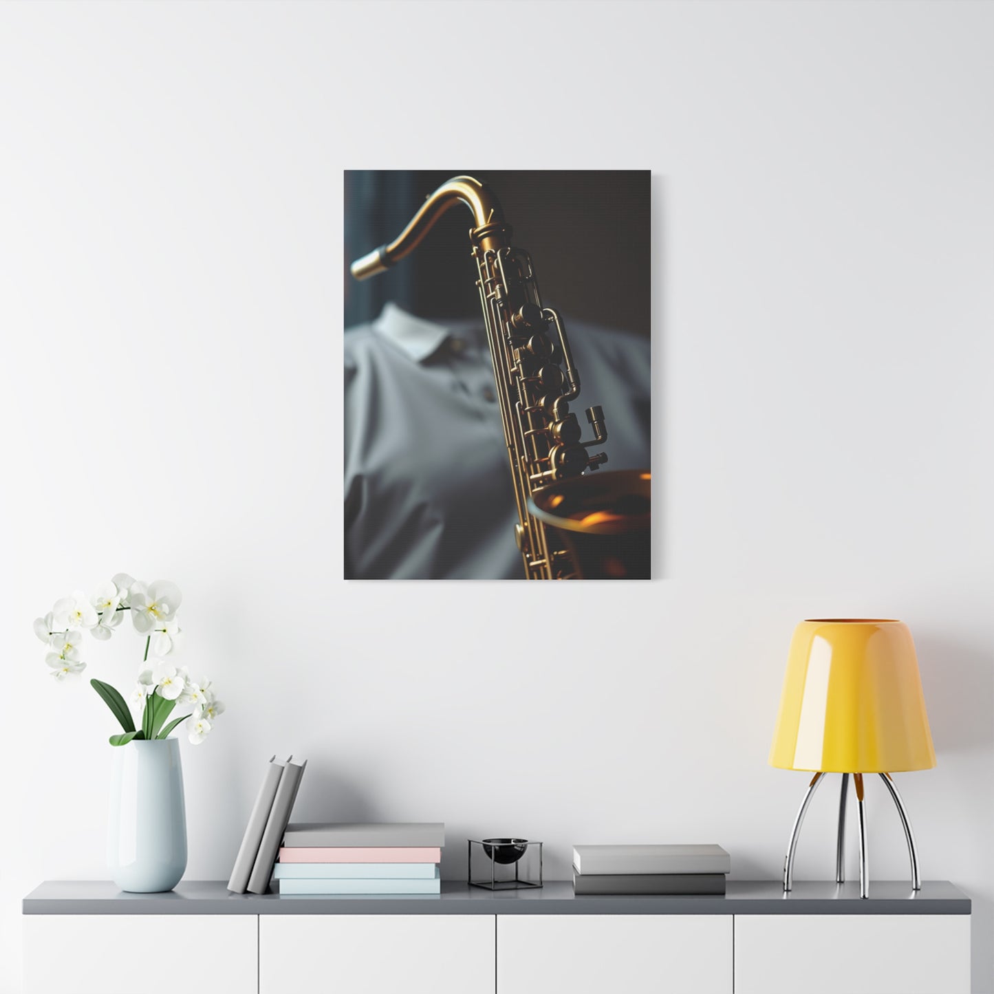 Masterpiece Saxophone Art Vision Wall Art & Canvas Print