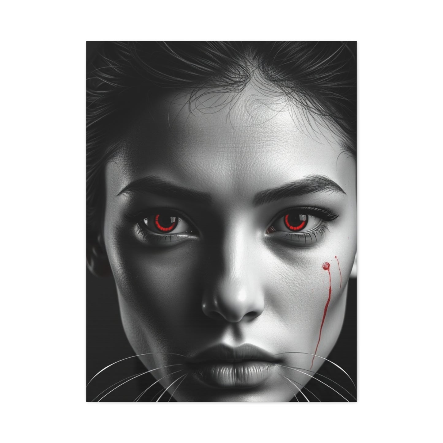 Supreme Black, White & Red Art Collection Wall Art & Canvas Print