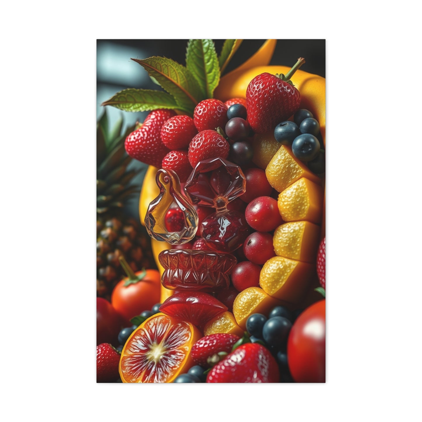 Opulent Orchard Canvas wall art & canvas print