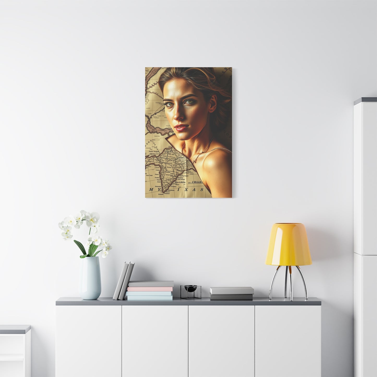 Antique Maps Art Supreme Canvas Gallery Wall Art & Canvas Print