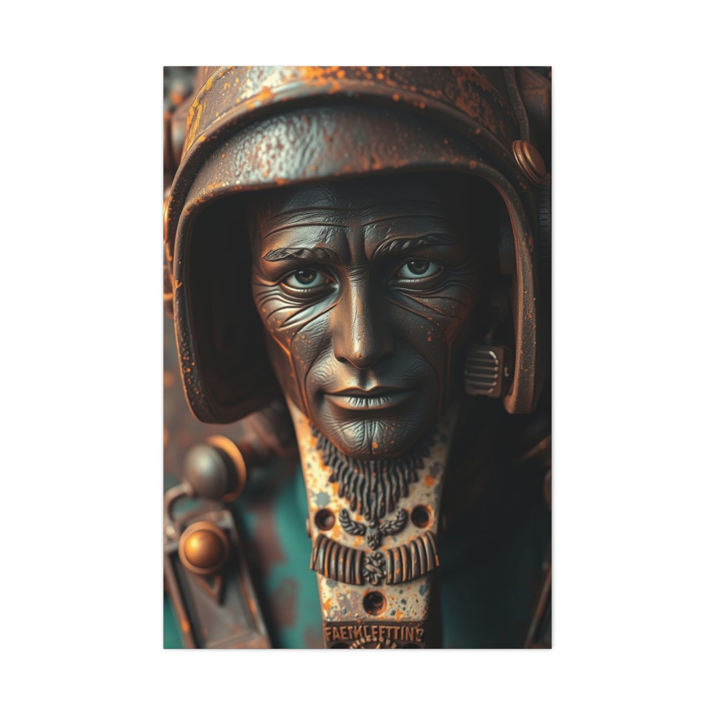 Vision Rust Art Art Wall Art & Canvas Print