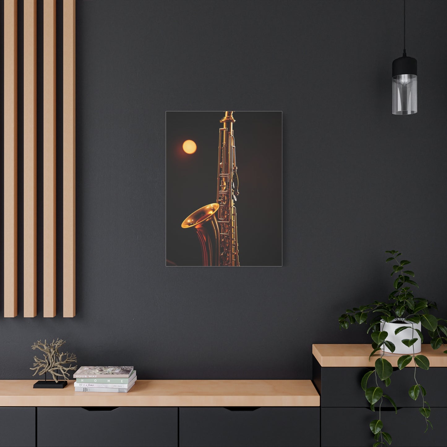Saxophone Art Luxury Canvas Wall Art & Canvas Print
