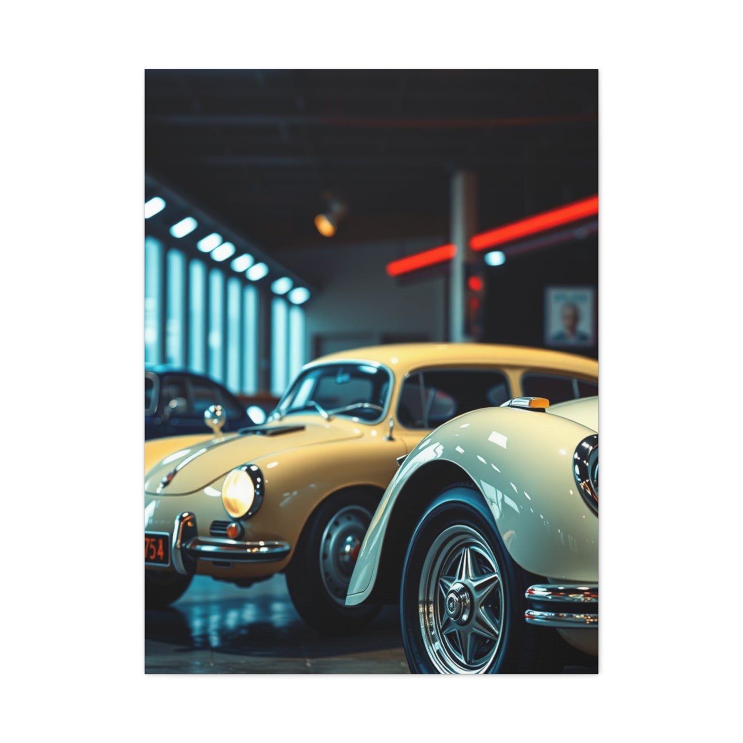 Vintage Velocity Vignettes Wall Art & Canvas Print