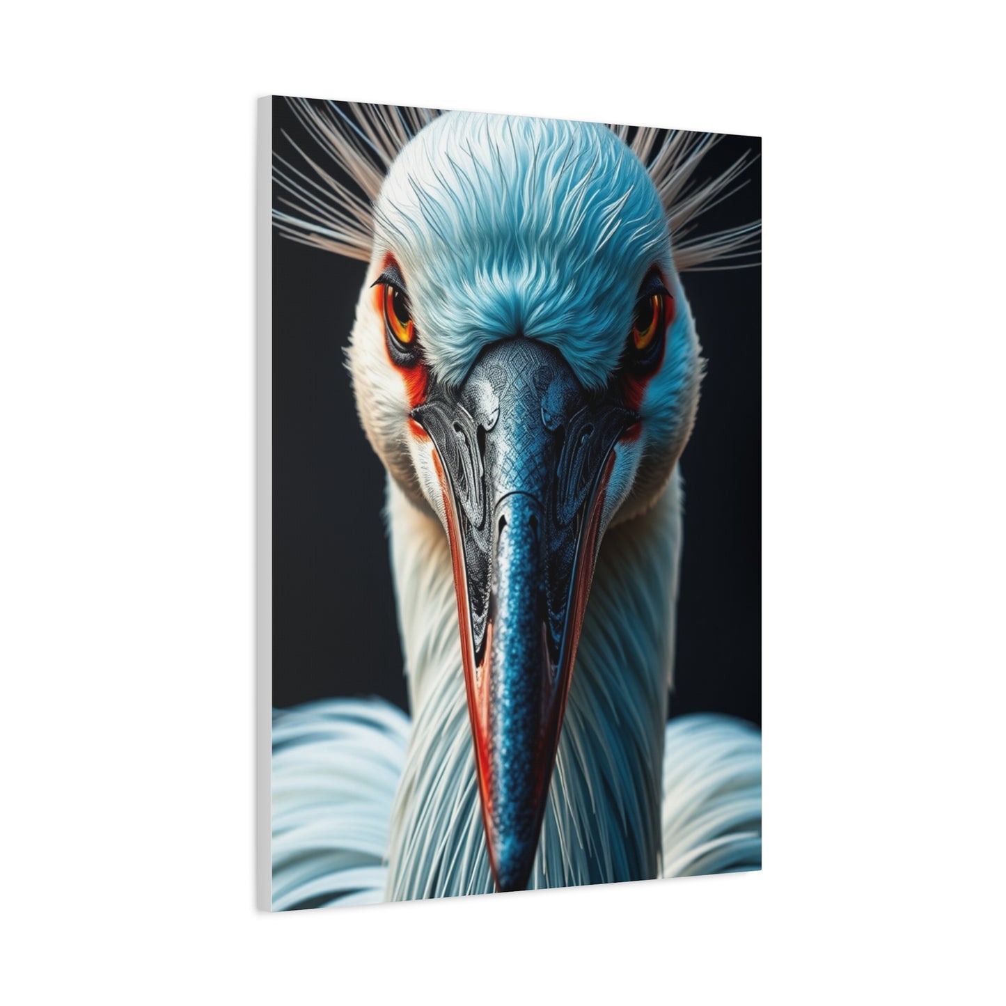 Vision Crane Bird Art Art Wall Art & Canvas Print