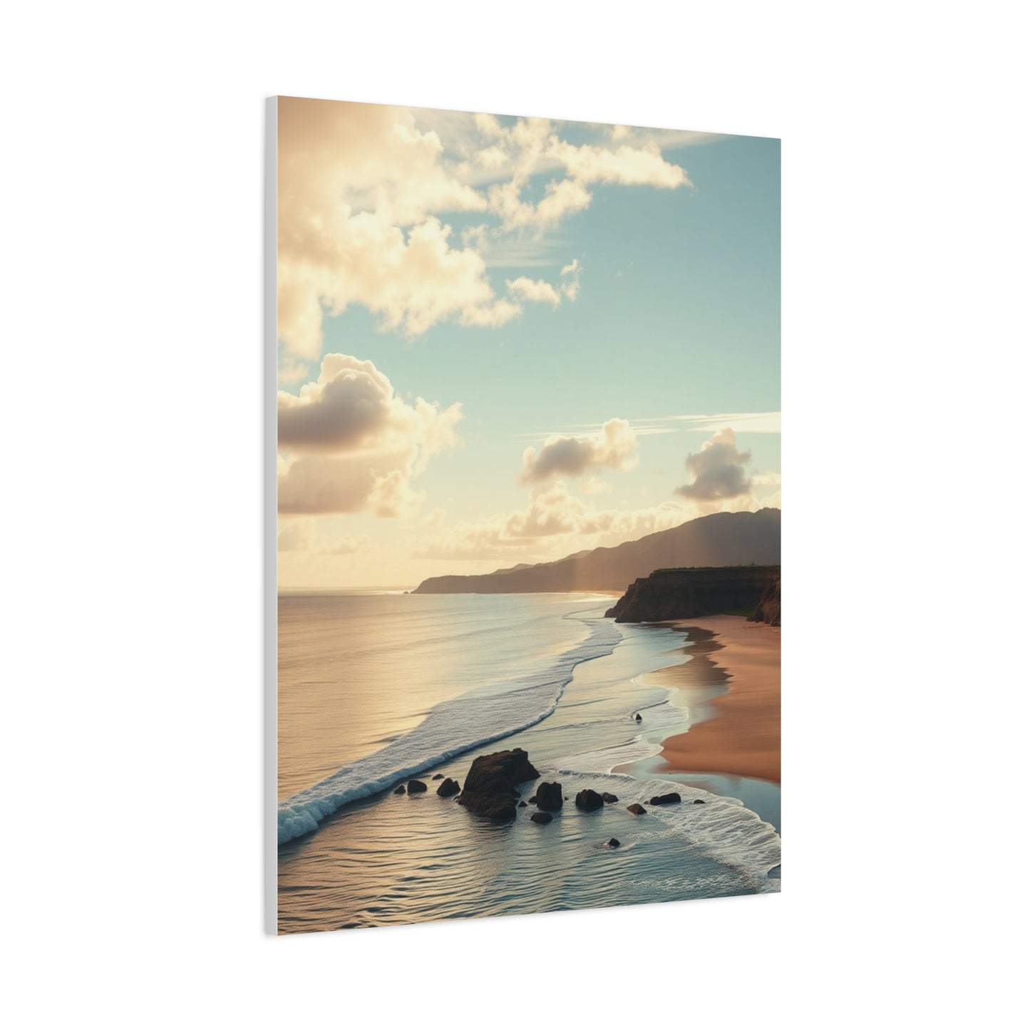 Azure Tranquility Art Series Wall Art & Canvas Print