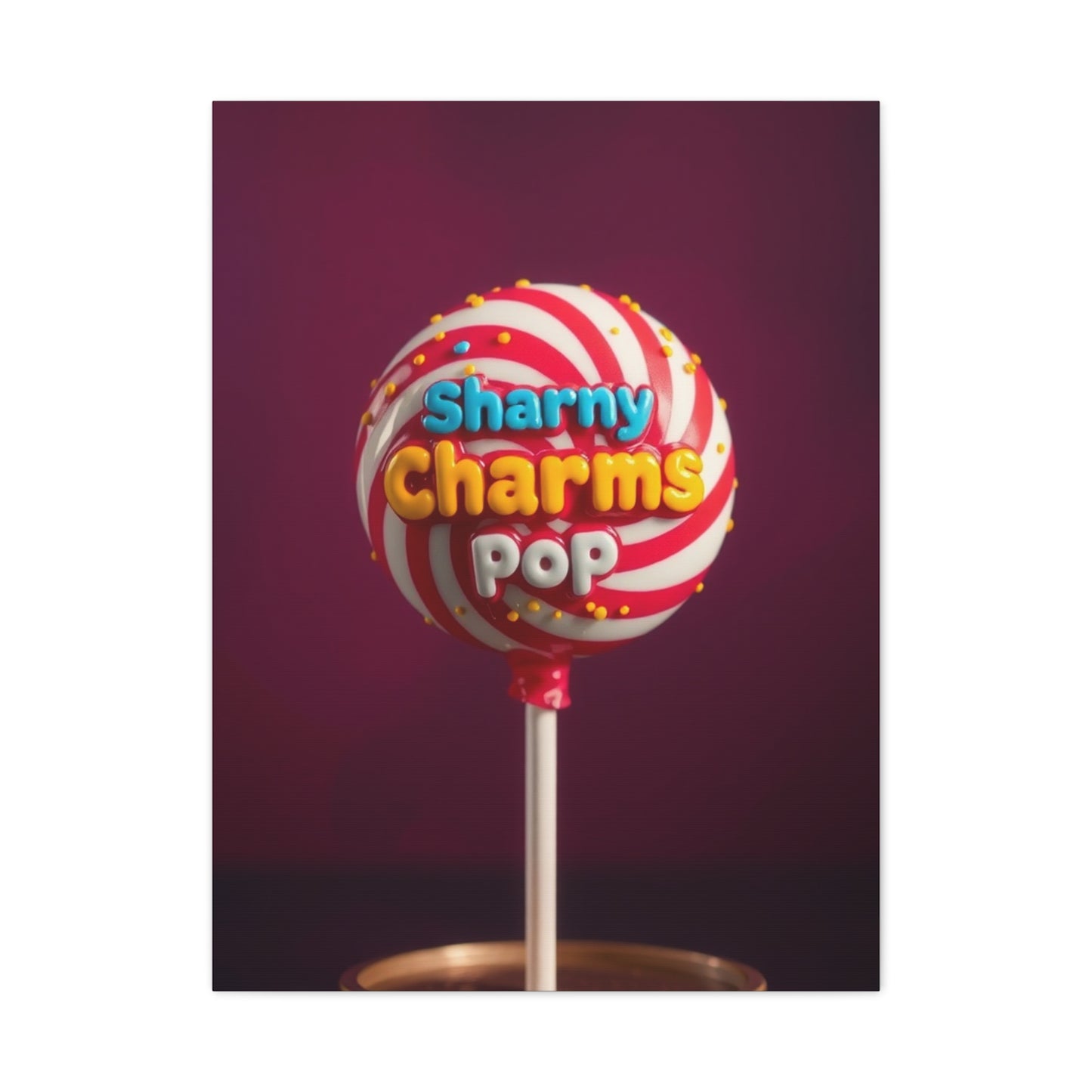 Charmed Confectionery Portrait Wall Art & Canvas Print