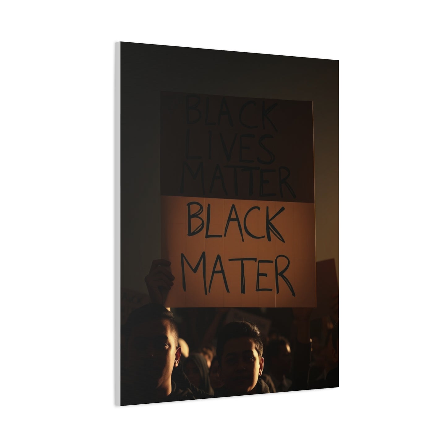 Vision Black Lives Matter Art Art Wall Art & Canvas Print