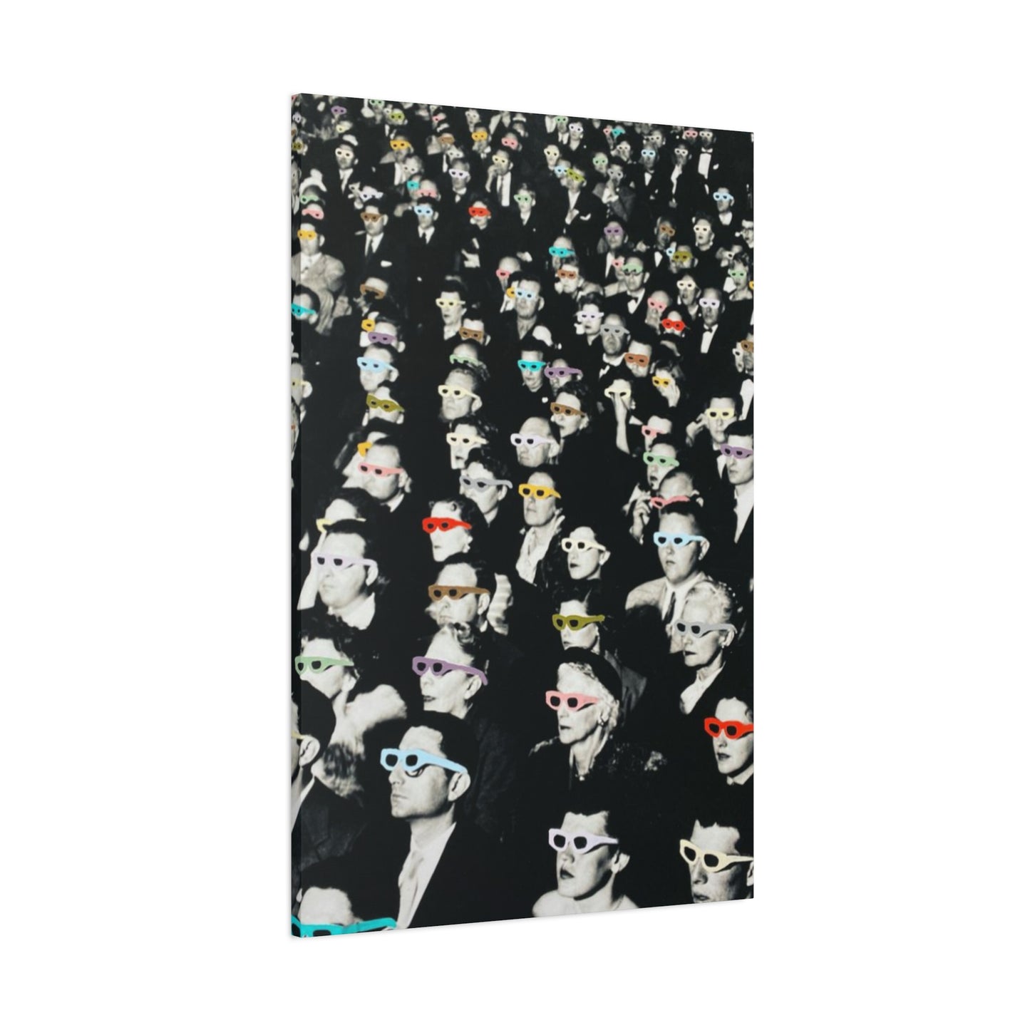 Man with Sunglasses Painting Mixed Media Wall Art & Canvas Prints