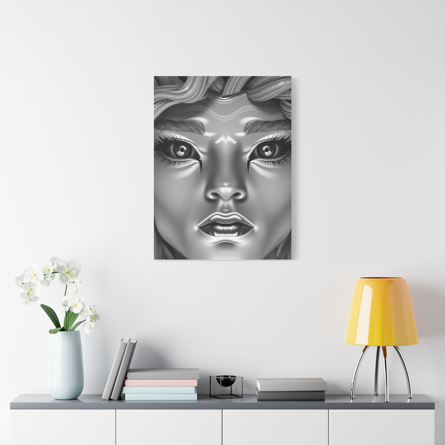 Gray & White Art Supreme Gallery Wall Art & Canvas Print