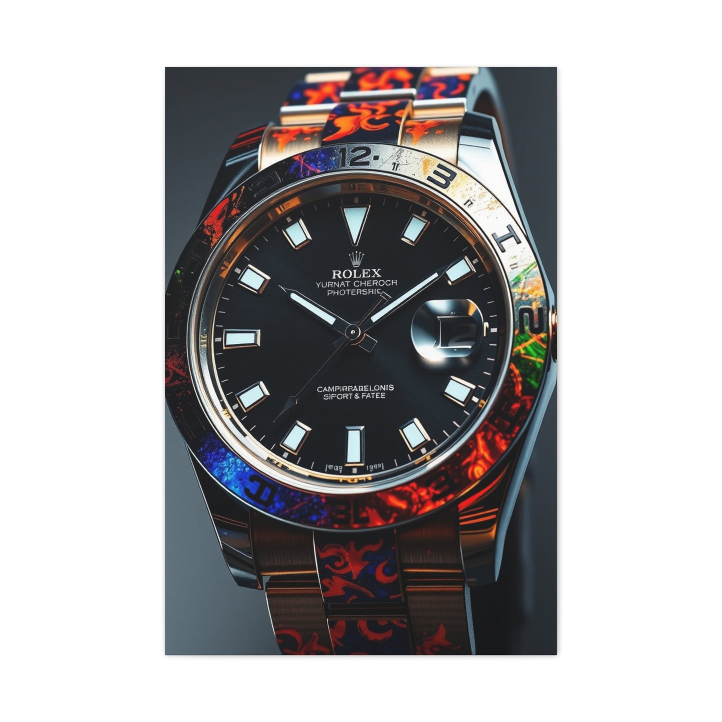 Opulent Chronos Art Wall Art & Canvas Print