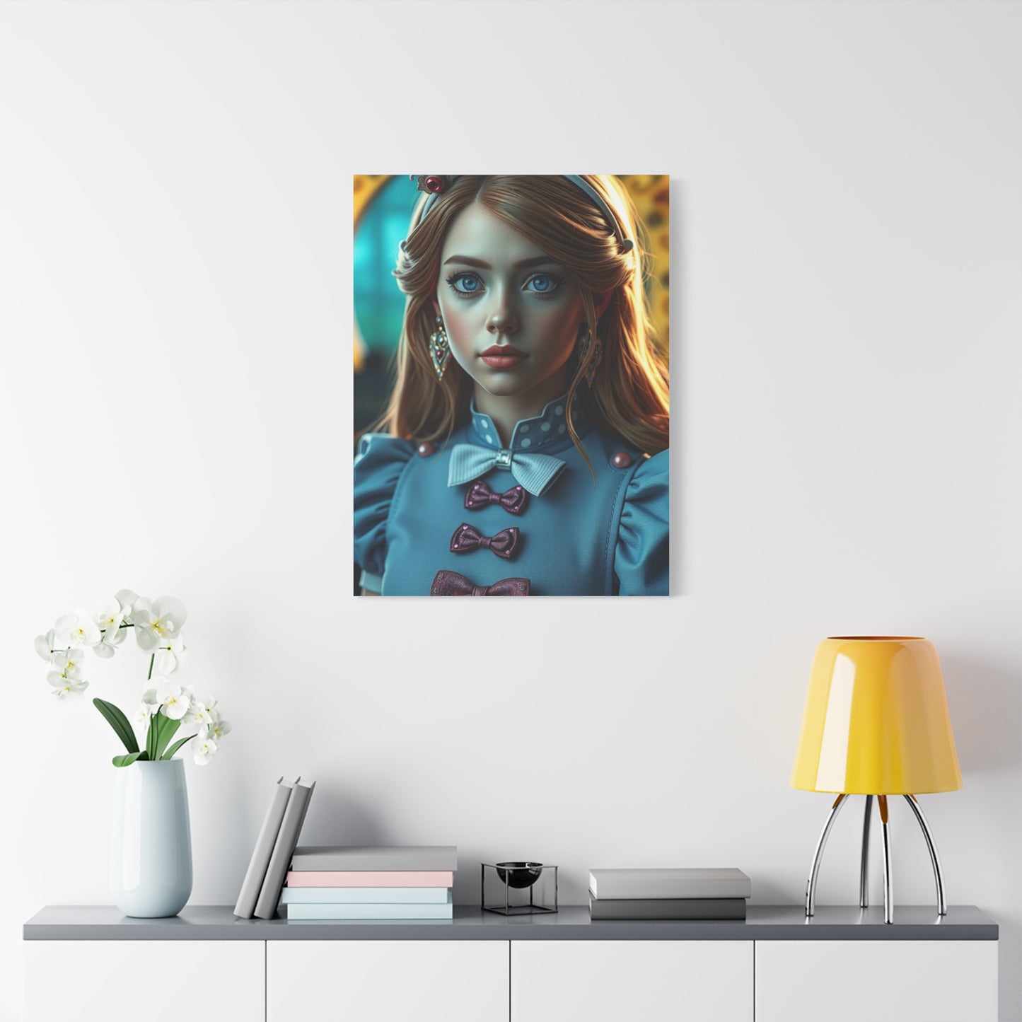 Luxury Alice In Wonderland Characters Art Collection Wall Art & Canvas Print