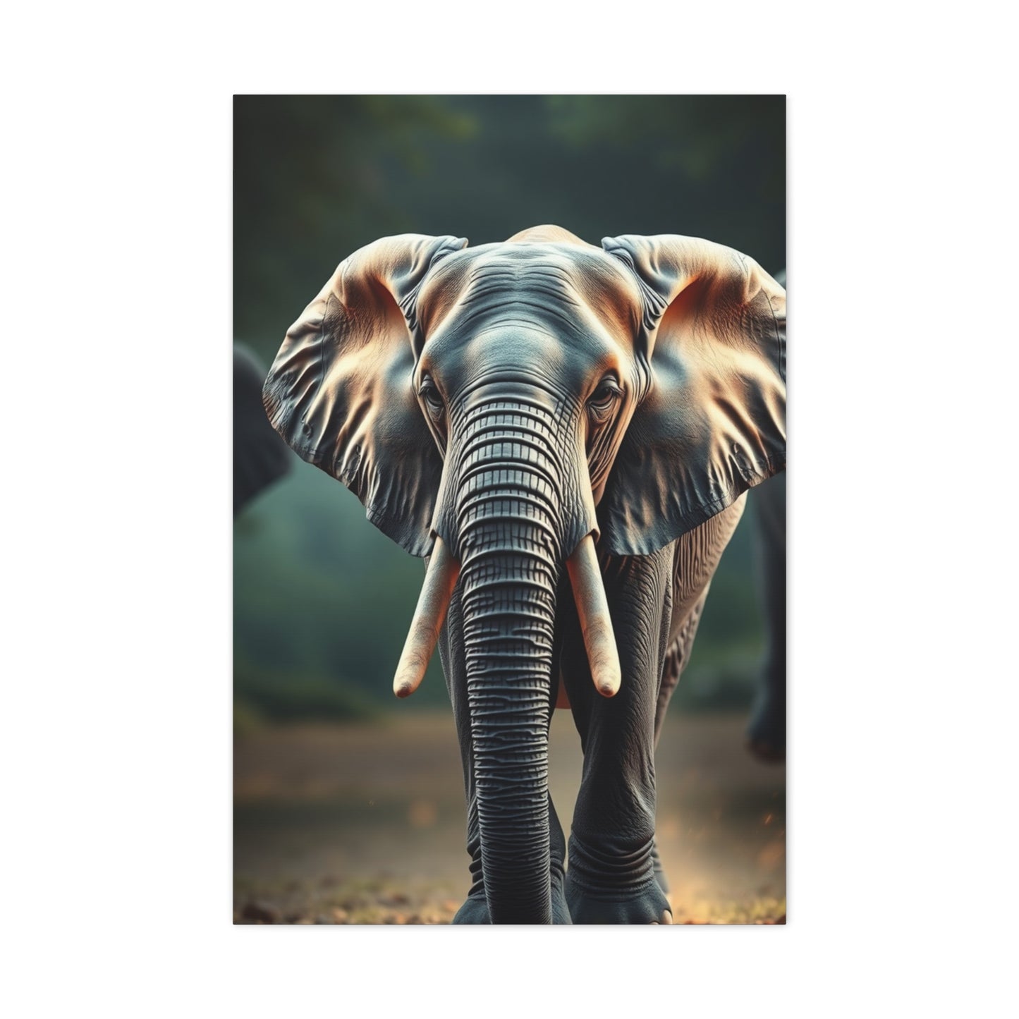 Elephantine Elegance Canvas Wall Art & Canvas Print