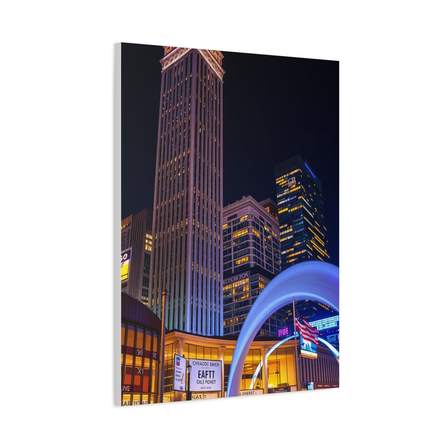 Chicago Art Refined Canvas Wall Art & Canvas Print